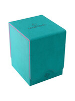 Gamegenic Squire 100+ XL Convertible Deck Box Teal/Pink