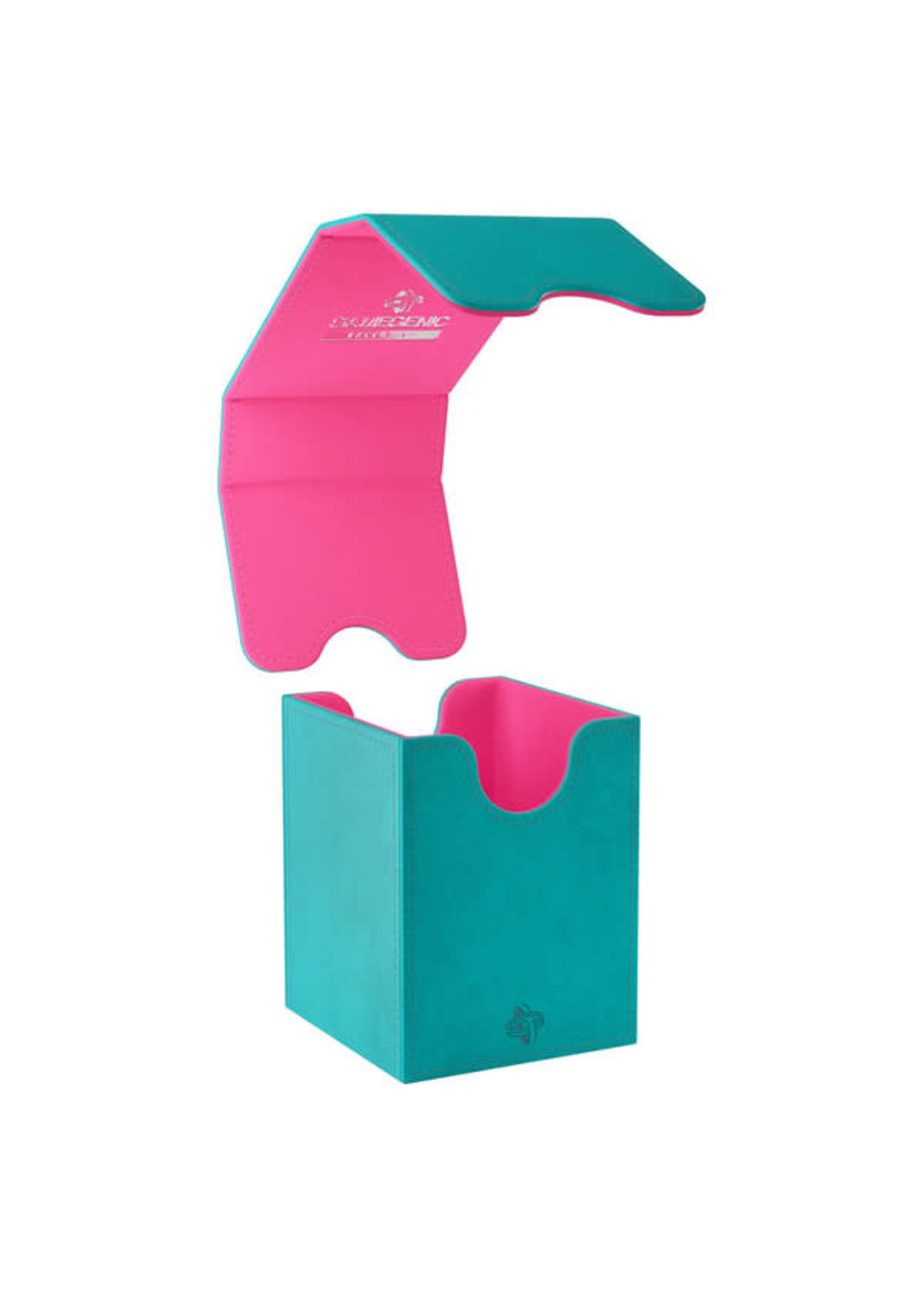 Gamegenic Squire 100+ XL Convertible Deck Box Teal/Pink