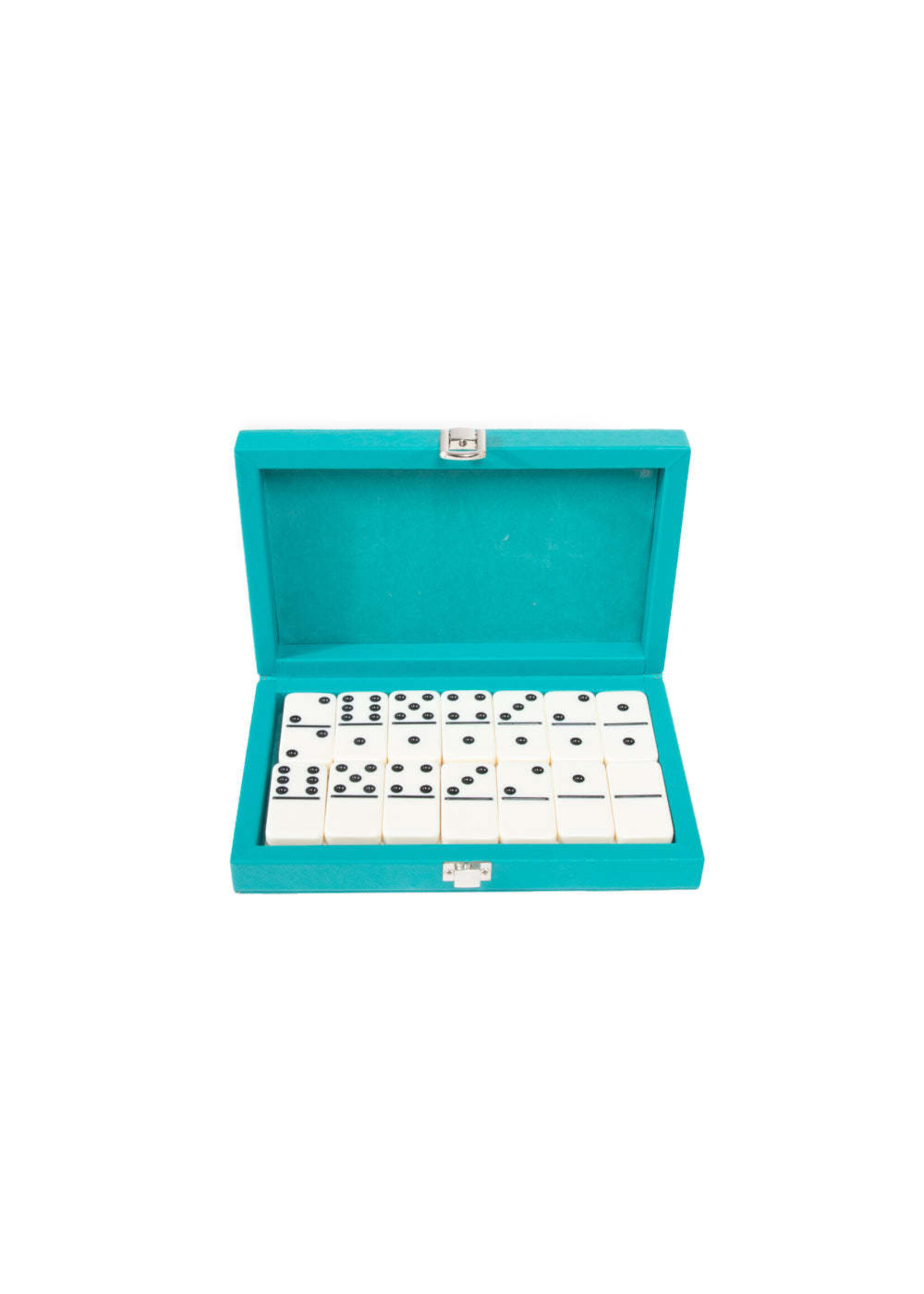 Brouk & Co. Ellen Dominoes Set - Teal