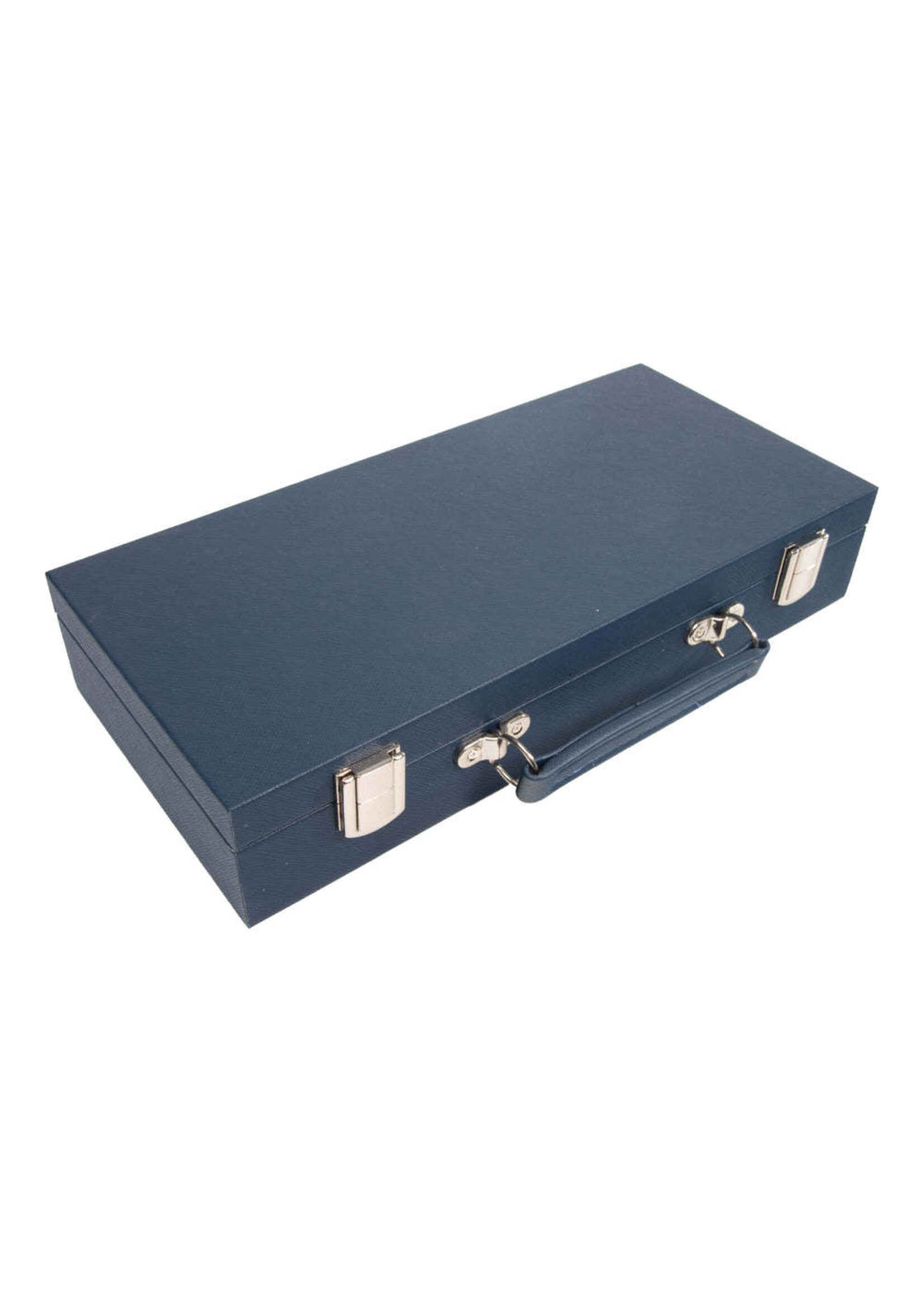 Brouk & Co. Mini Travel Mahjong Set - Navy