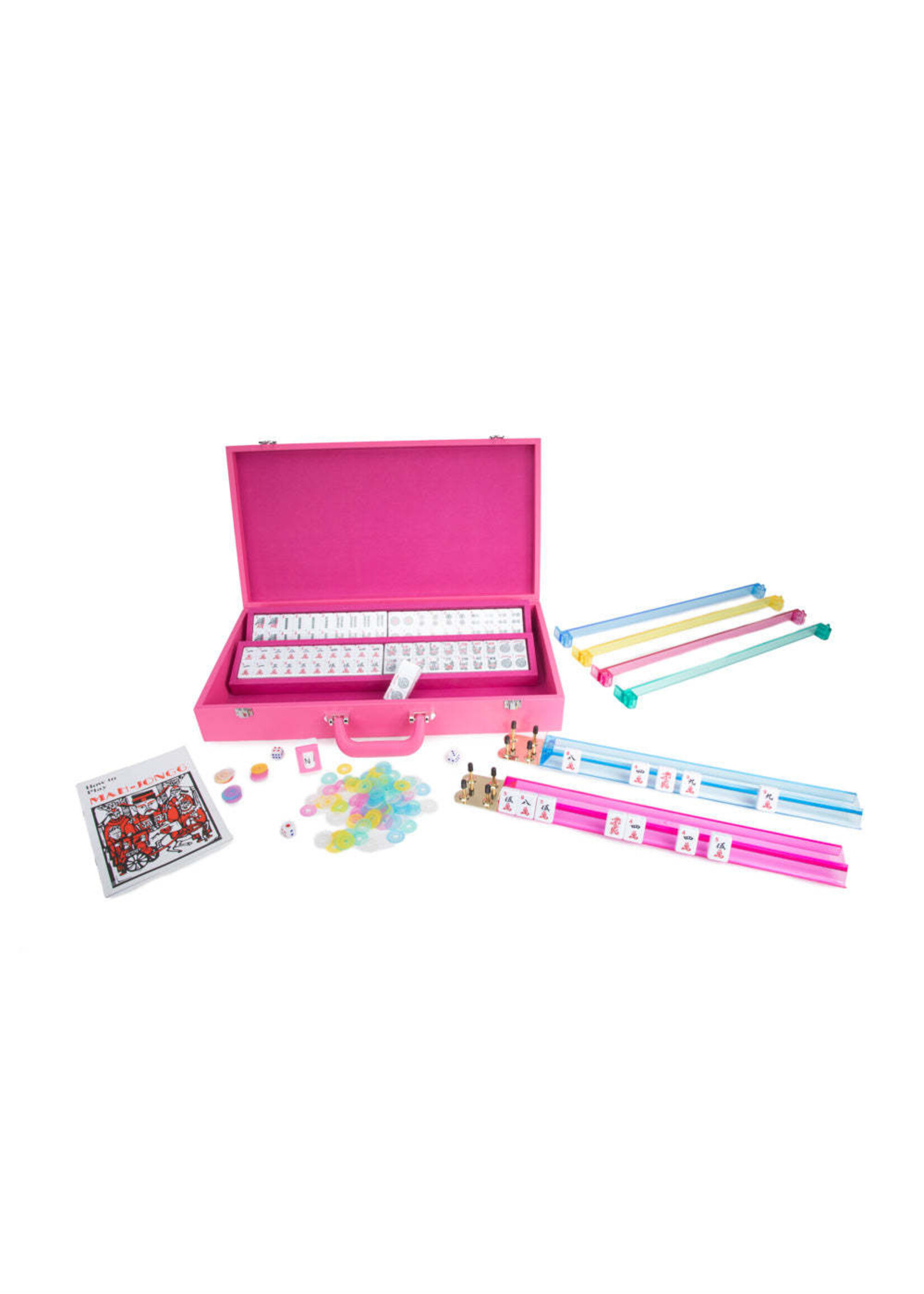 Brouk & Co. Ellen Mahjong Set - Pink