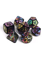 Die Hard Dice 7pc Metal RPG Set - Wildfyre
