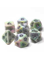 Die Hard Dice 7pc RPG Set - Silver Linings