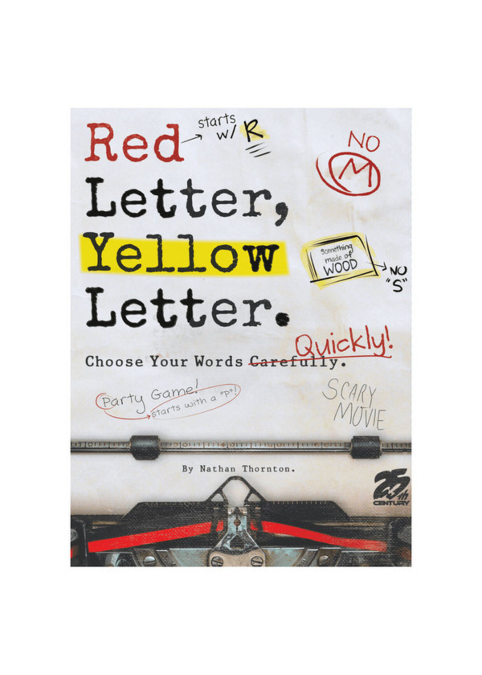 25th Century Games Red Letter, Yellow Letter