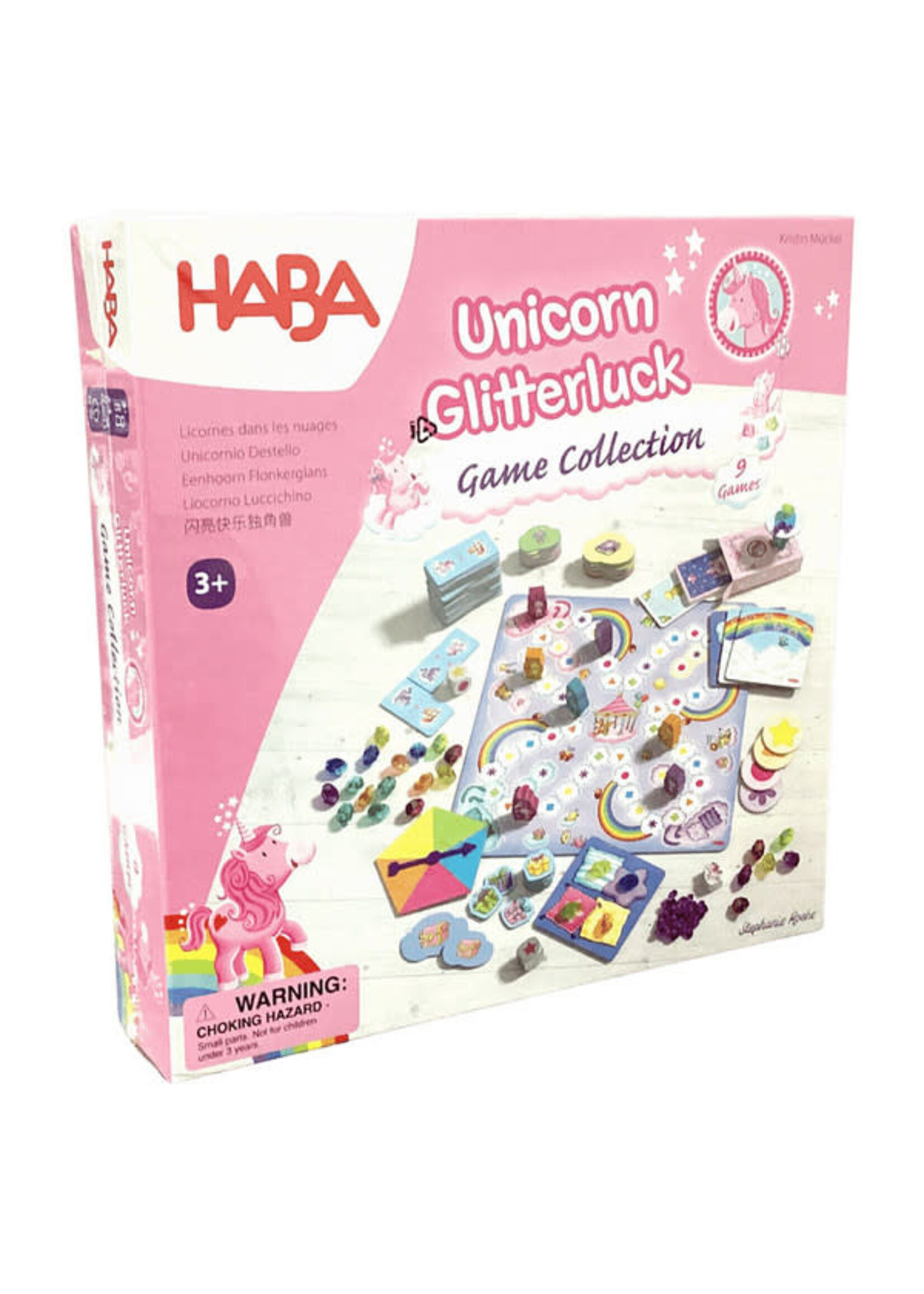 Haba USA Unicorn Glitterluck - Game Collection