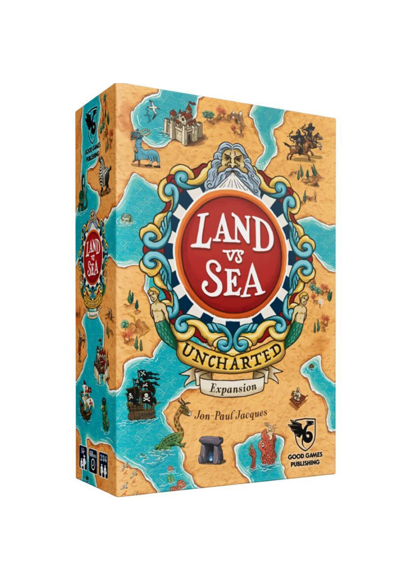 Good Games Publishing Land VS Sea - Uncharted Expansion
