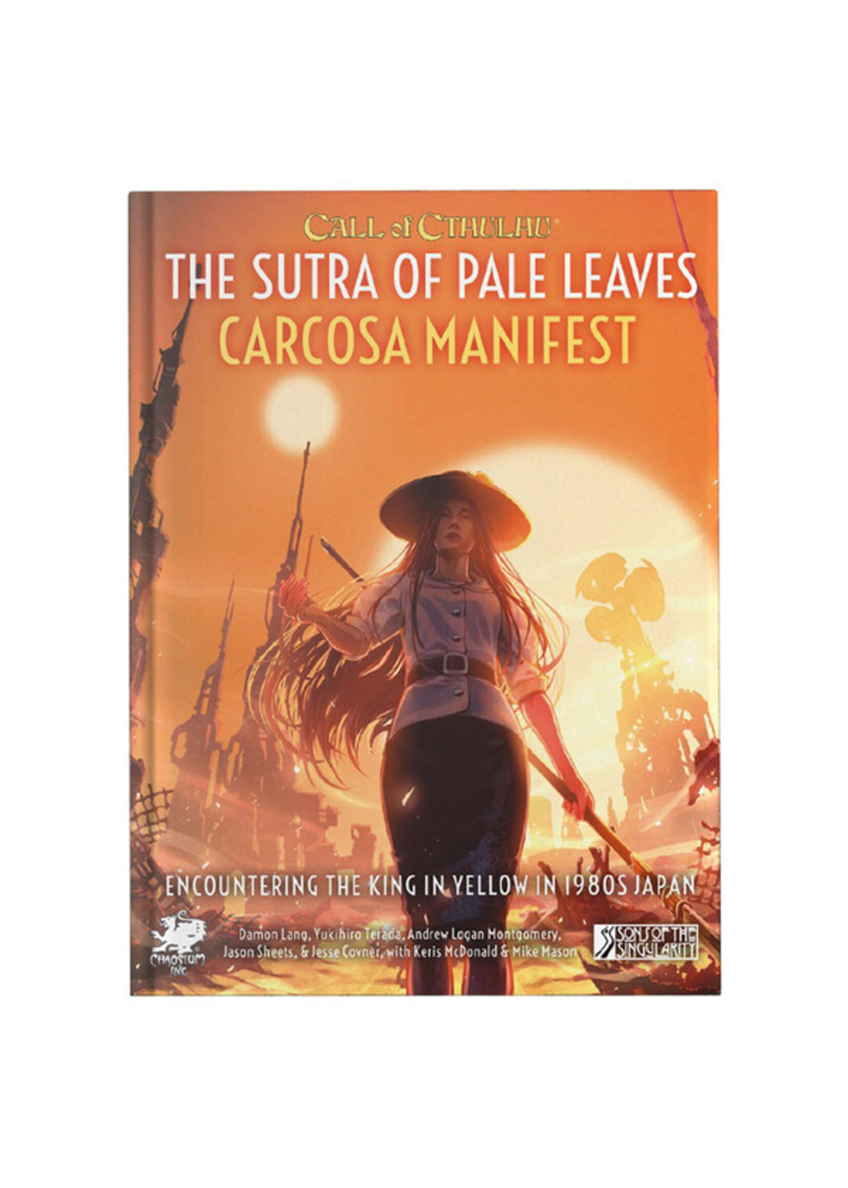 Chaosium Call of Cthulhu: The Sutra of Pale Leaves Carcosa Manifest