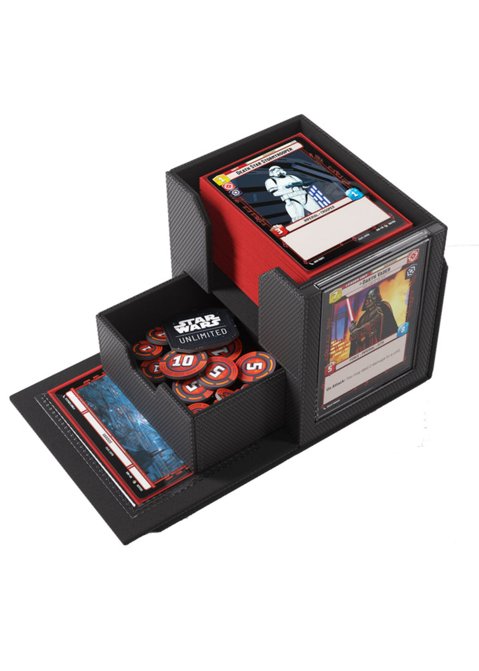 Gamegenic Star Wars: Unlimited Deck Pod- Black