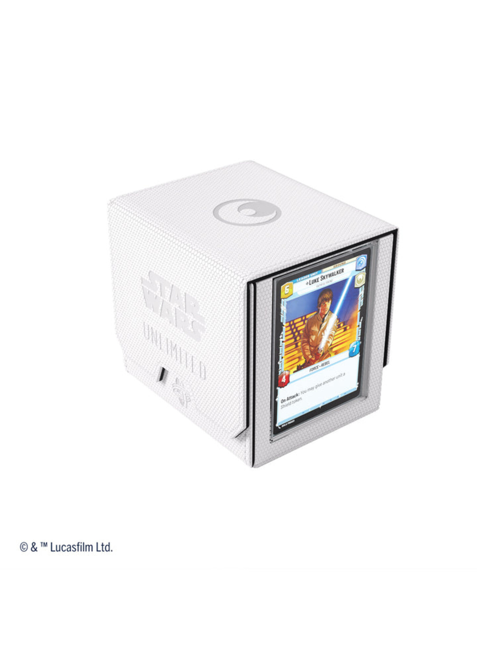 Gamegenic Star Wars: Unlimited Deck Pod- White/Black