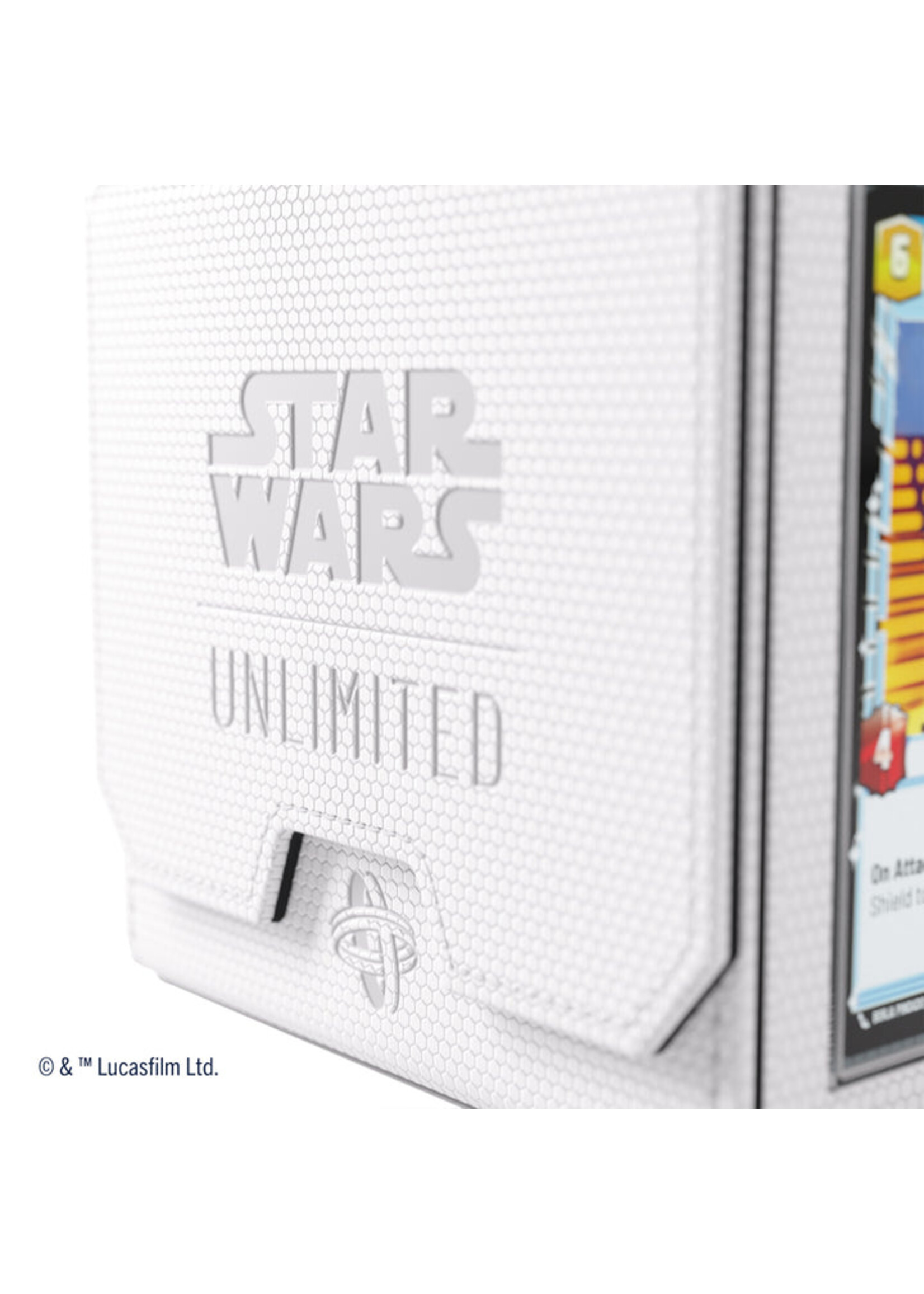 Gamegenic Star Wars: Unlimited Deck Pod- White/Black