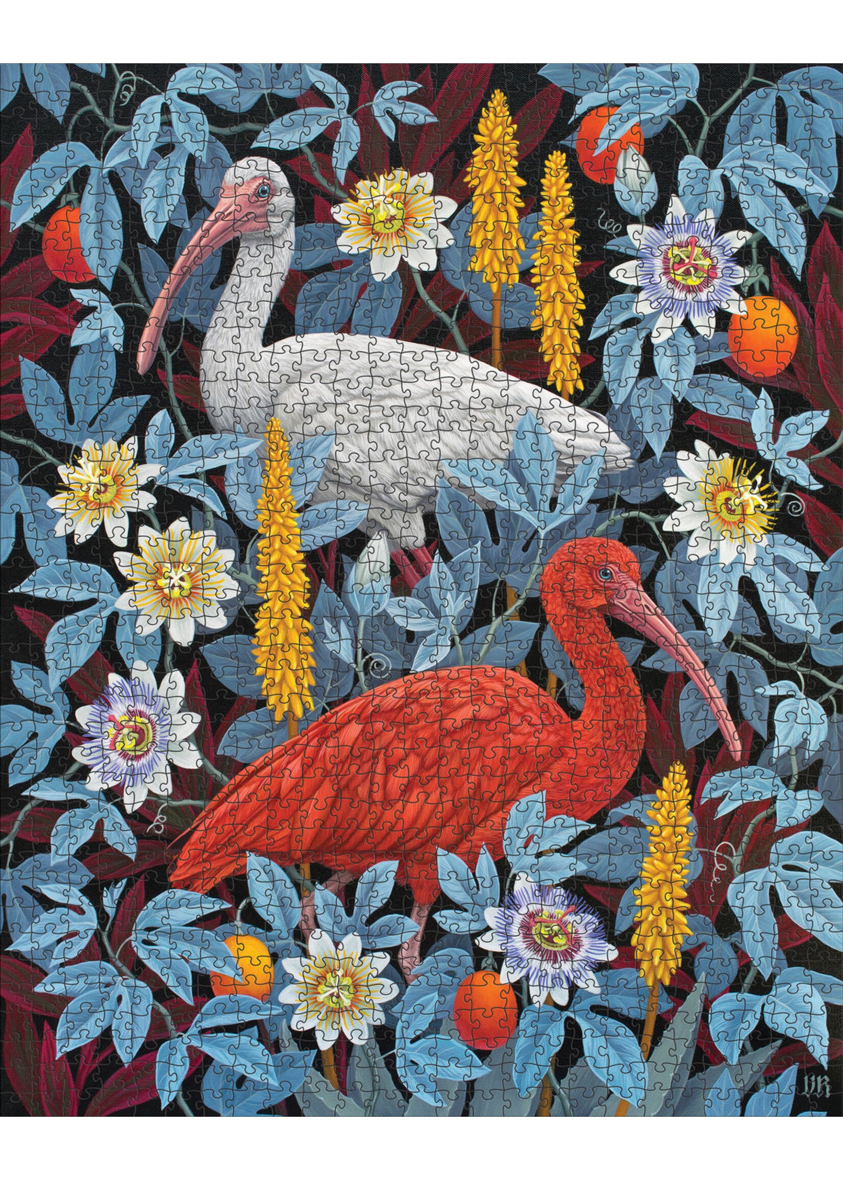 Pomegranate Vasilisa Romanenko "Ibises" 1000 Piece Puzzle