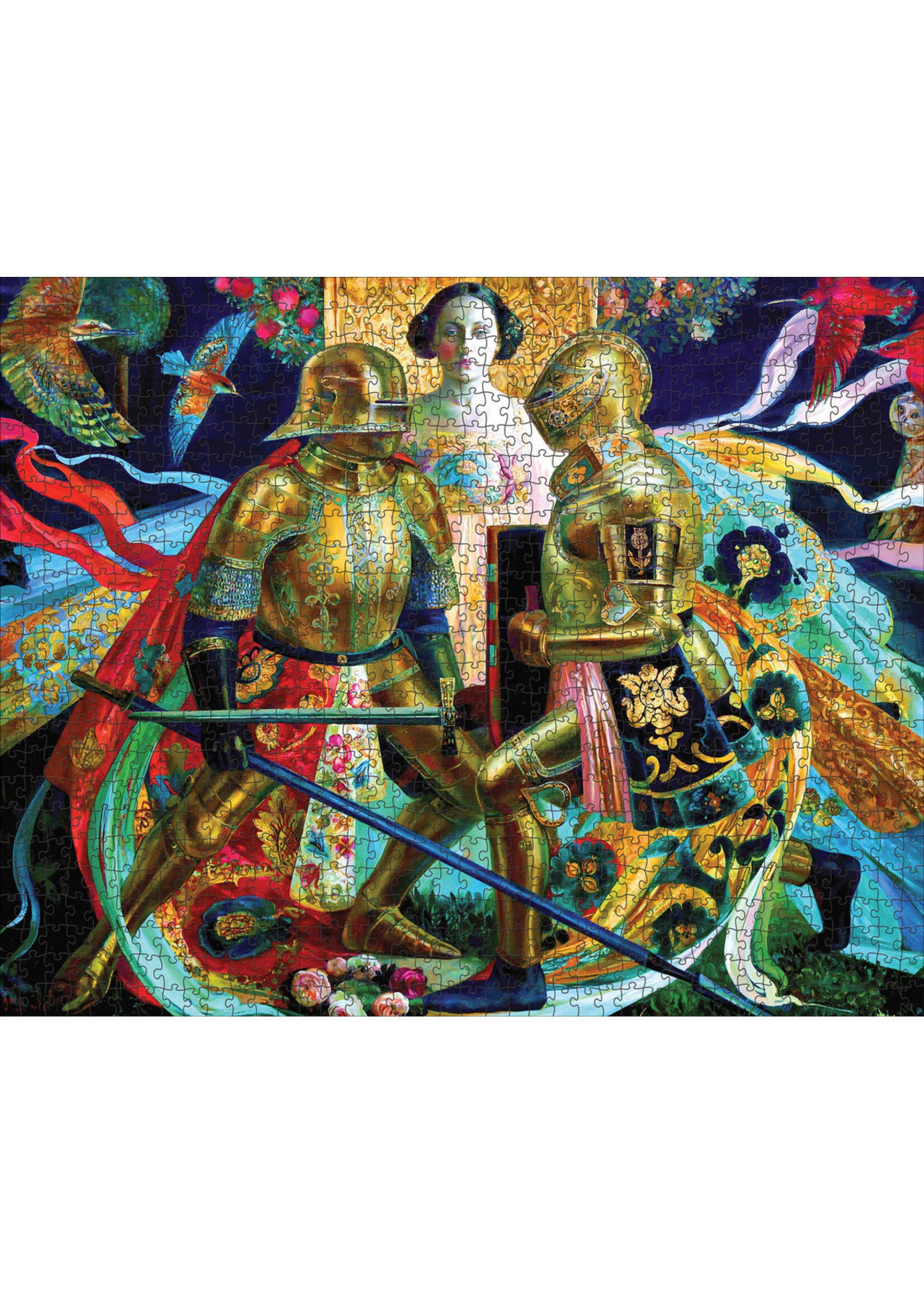 Pomegranate Olga Suvorova "The Duel" 1000 Piece Puzzle