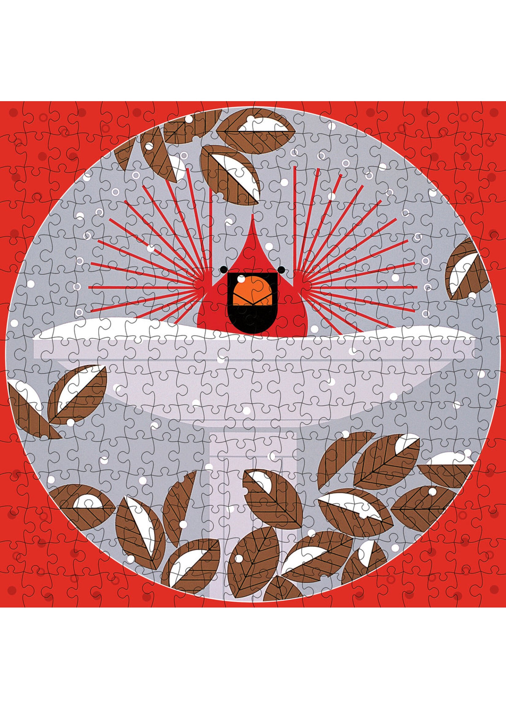 Pomegranate Charley Harper: B-r-r-r-r-rdbath 300-Piece Jigsaw Puzzle