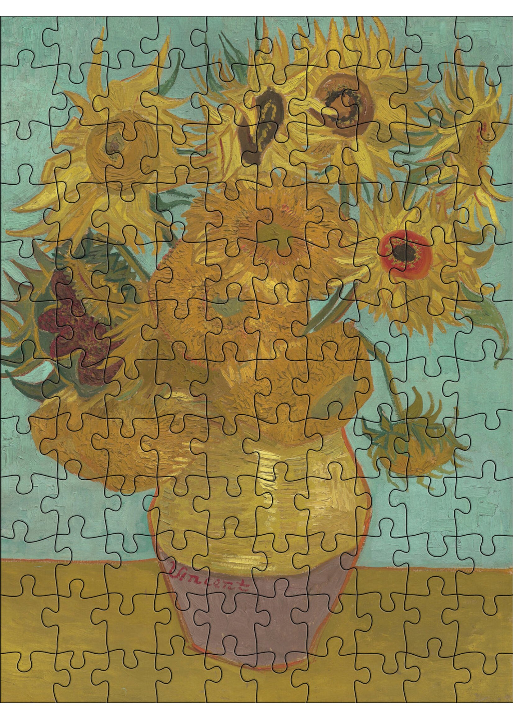 Pomegranate Vincent van Gogh 120 Piece Double-Sided Puzzle Set