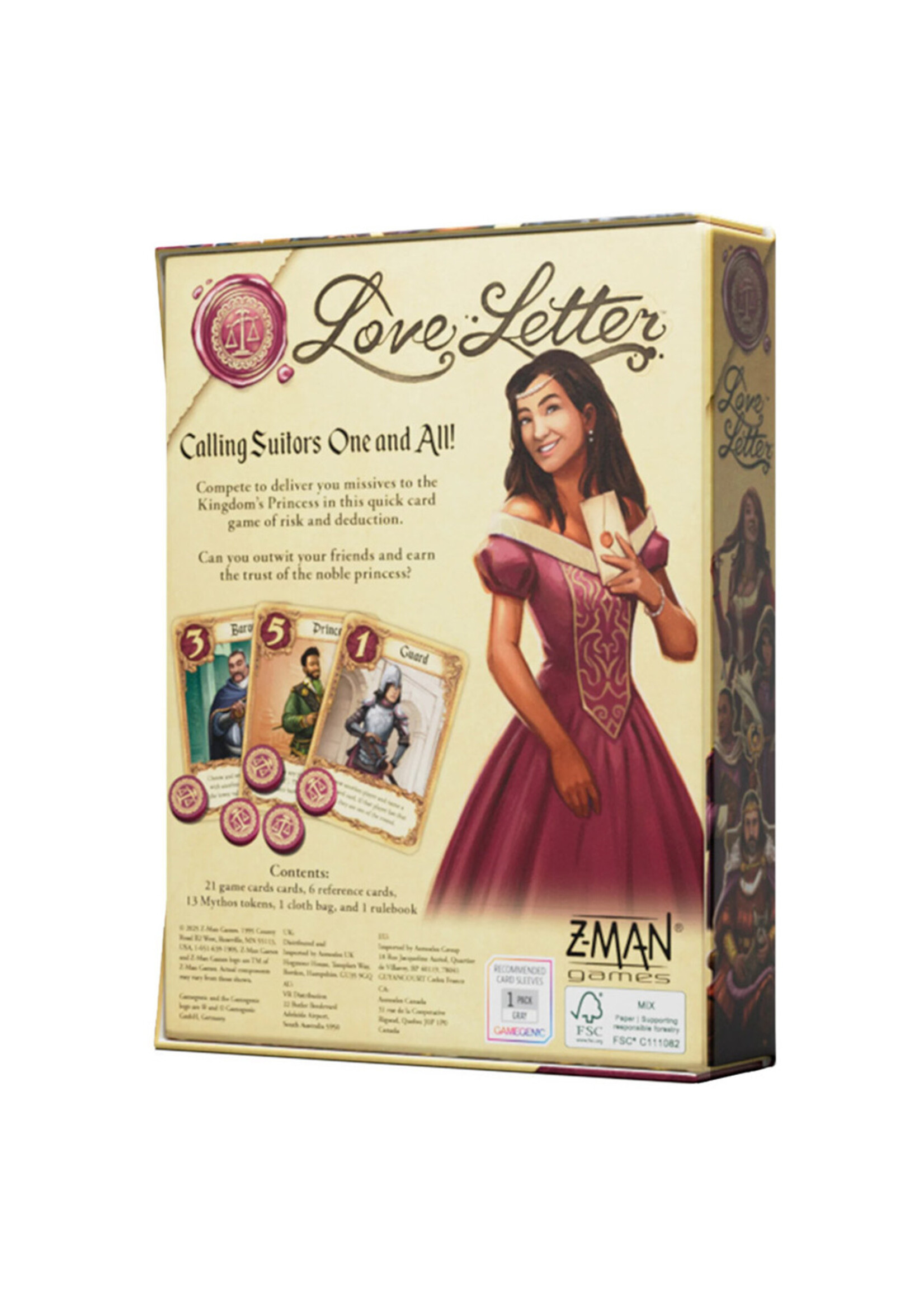 Z-Man Games Love Letter Classic (Eco Box)