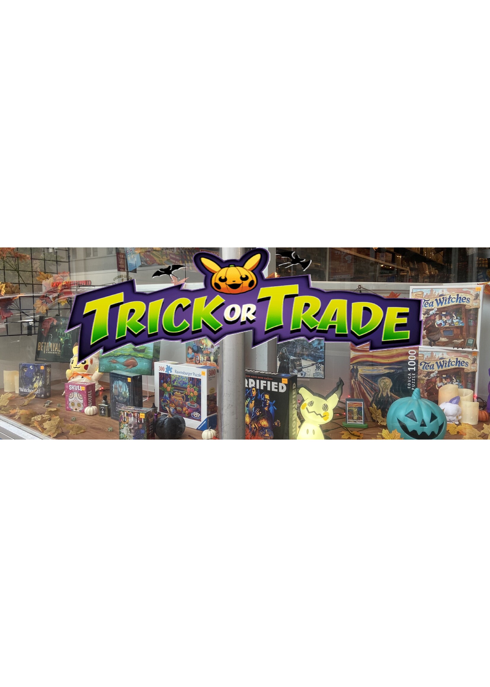 Trick or Trade Event!