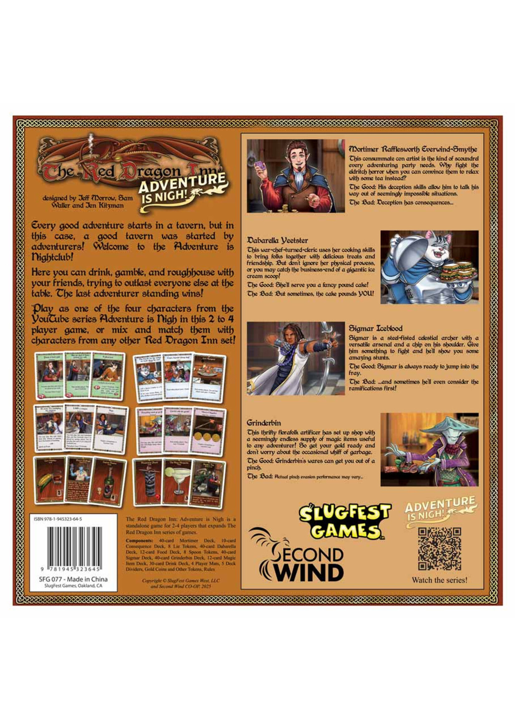 Slugfest Games The Red Dragon Inn: Adventure is Nigh! (stand alone and expansion)