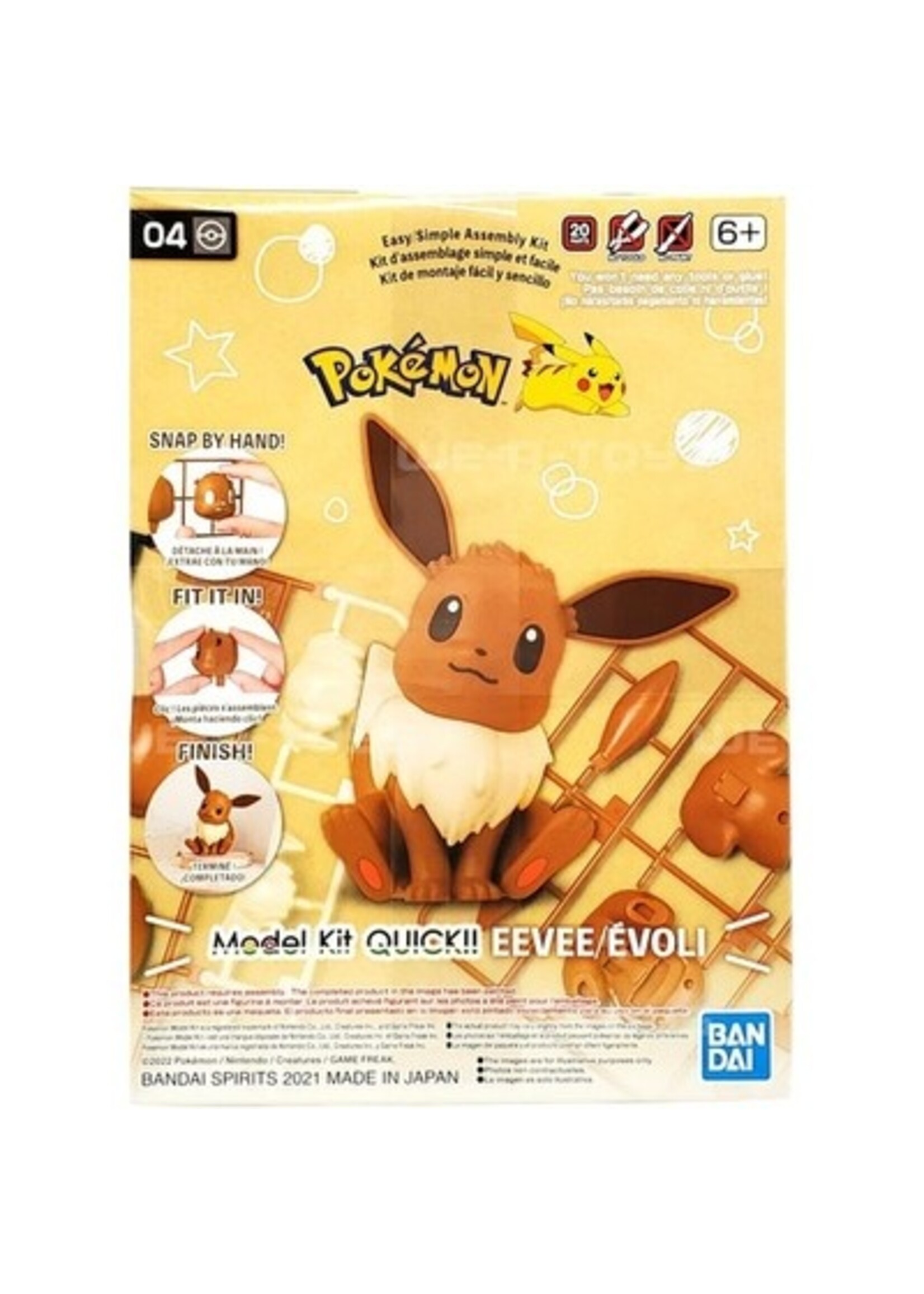 Bandai Pokemon Bandai Model Eevee