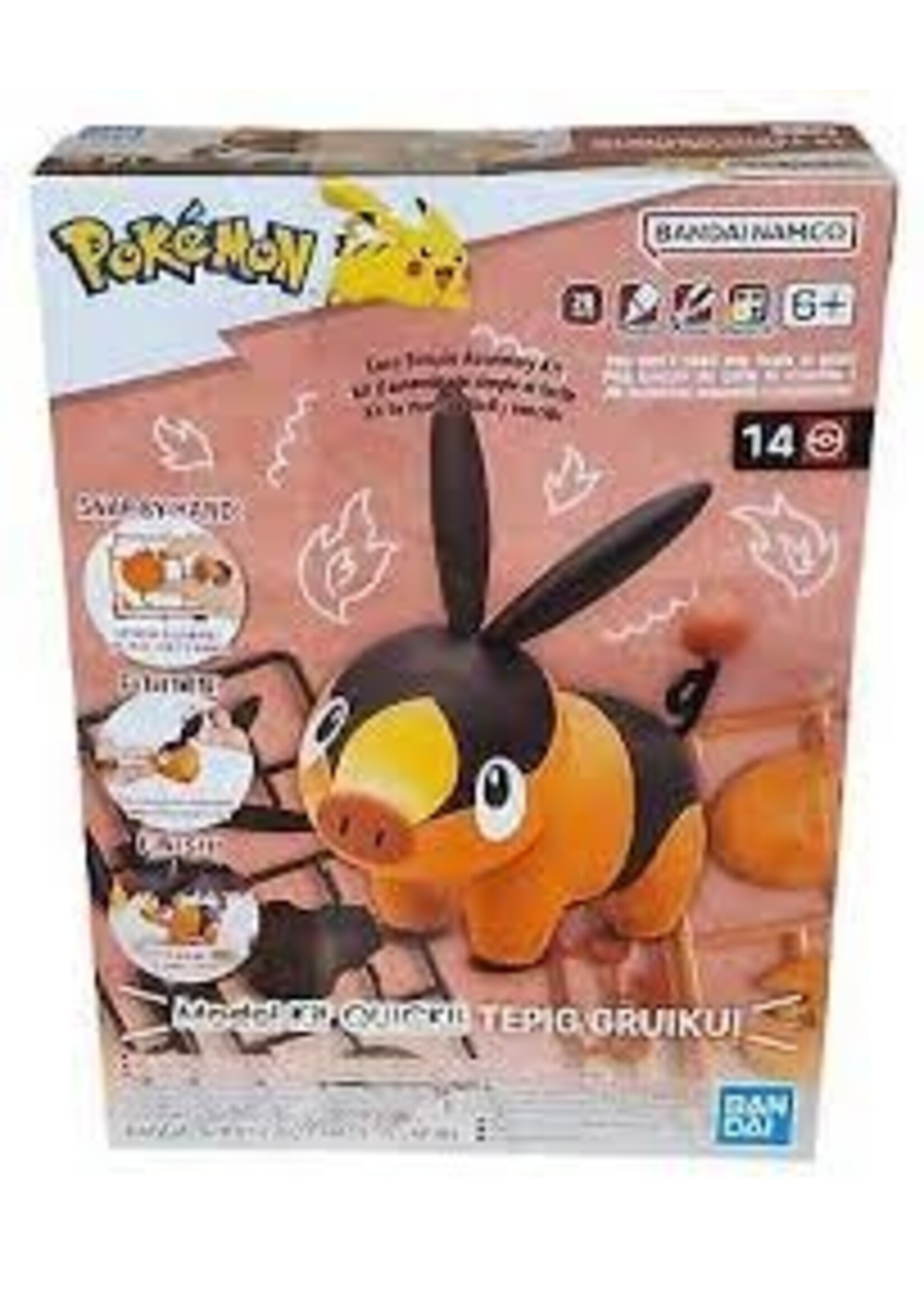 Bandai Pokemon Bandai Model Tepig