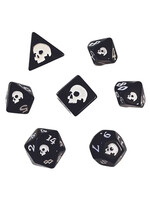 Black Oak Workshop RPG Dice 7-Set Black Death