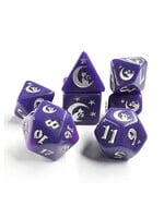 Black Oak Workshop RPG Dice 7-Set Moonbeam