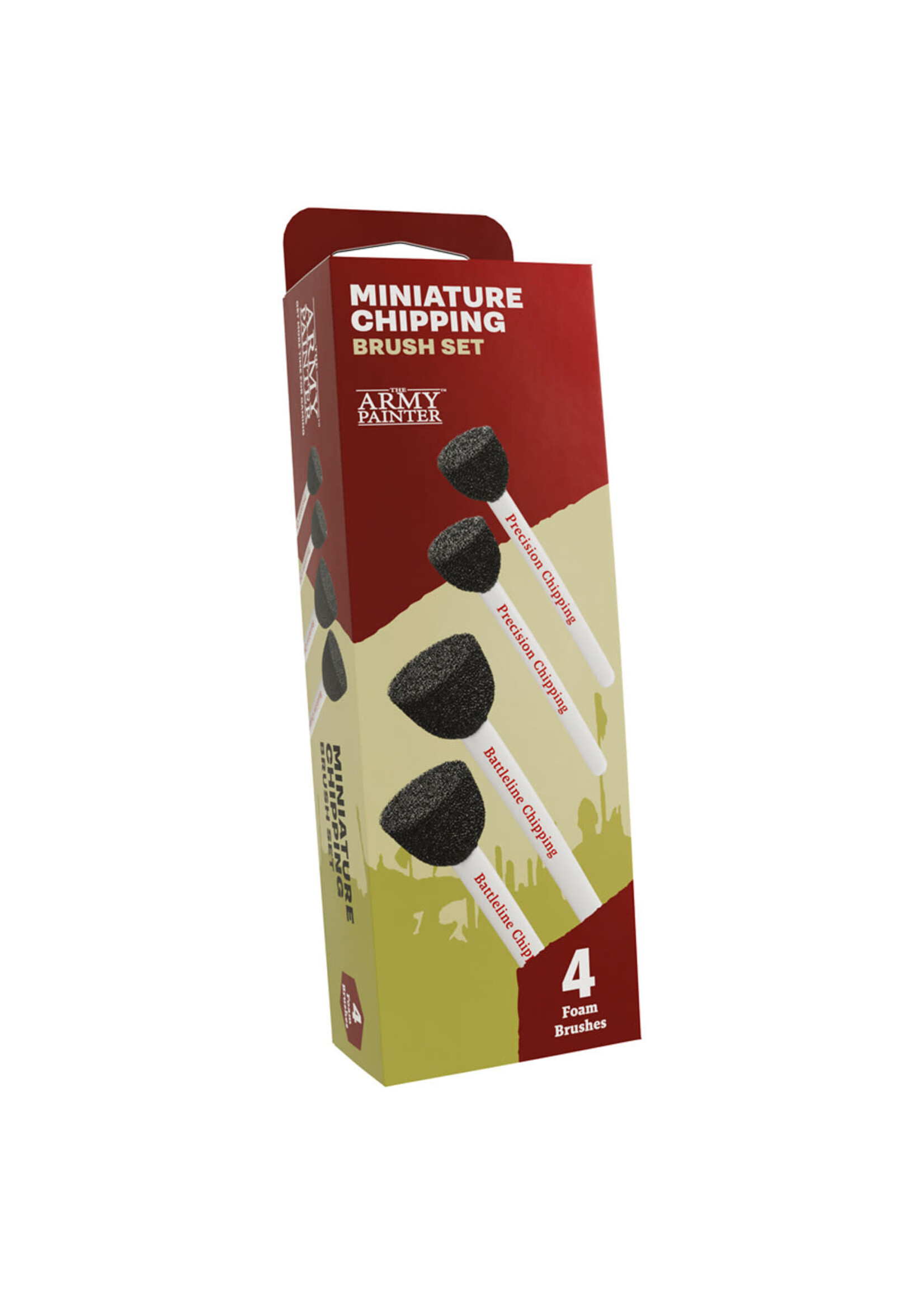 Army Painter Miniature Chipping Brush Set