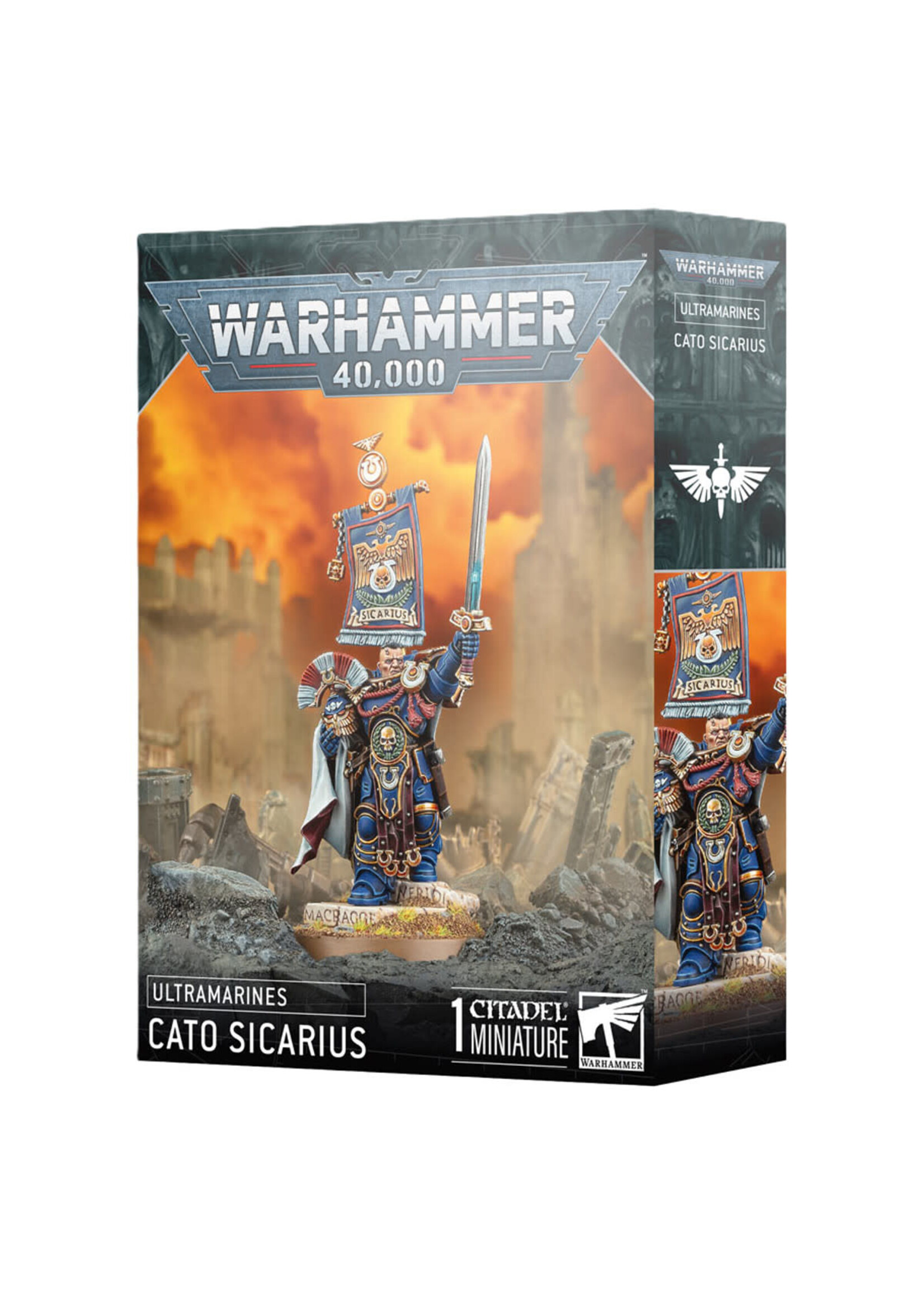 Games Workshop Ultramarine Cato Sicarius