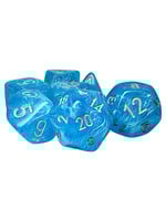 Chessex Chessex Dice 7-Set Mega Hedral: Luminary Sky/Silver