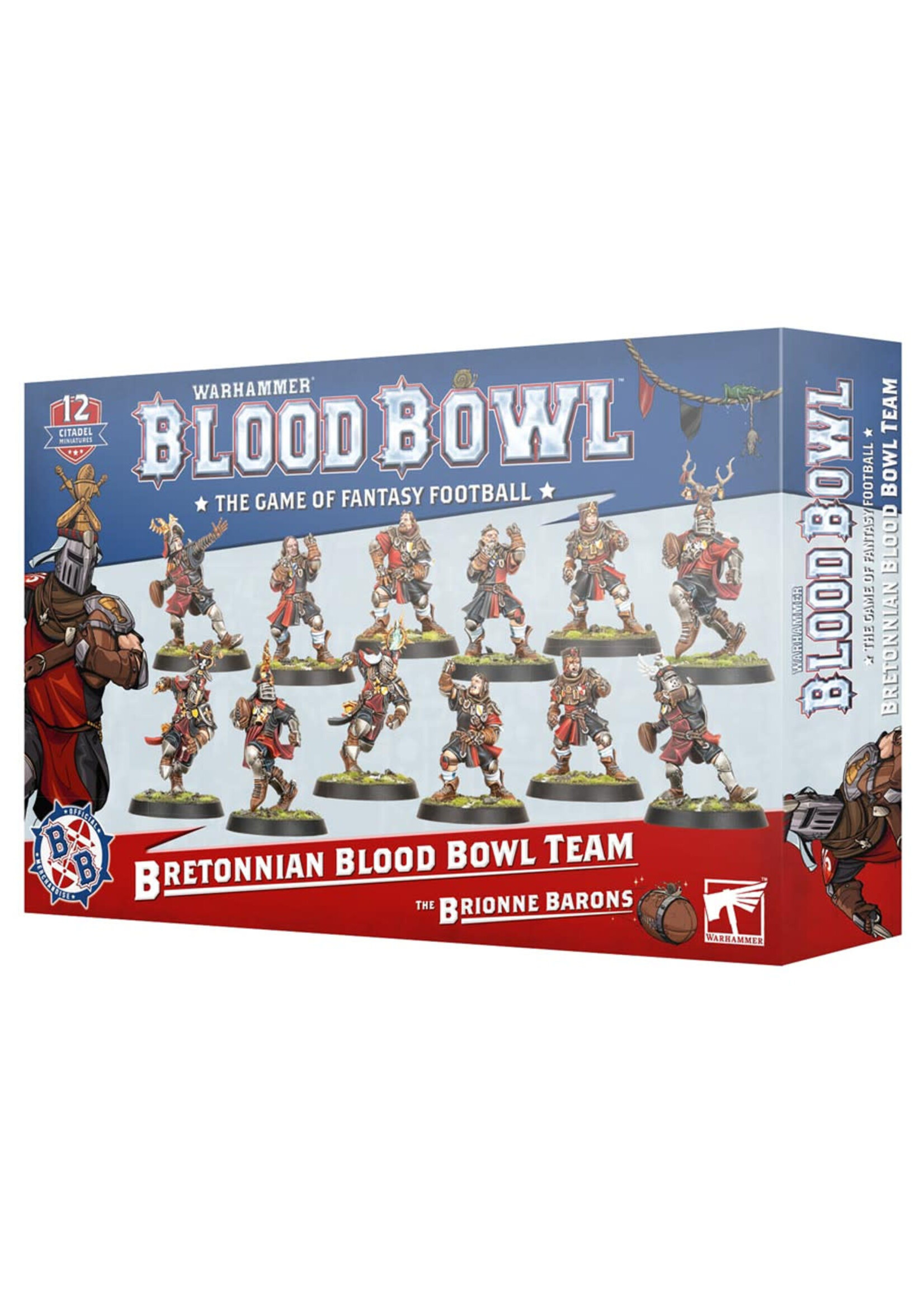 Games Workshop Bretonnian Blood Bowl Team - The Brionne Barons