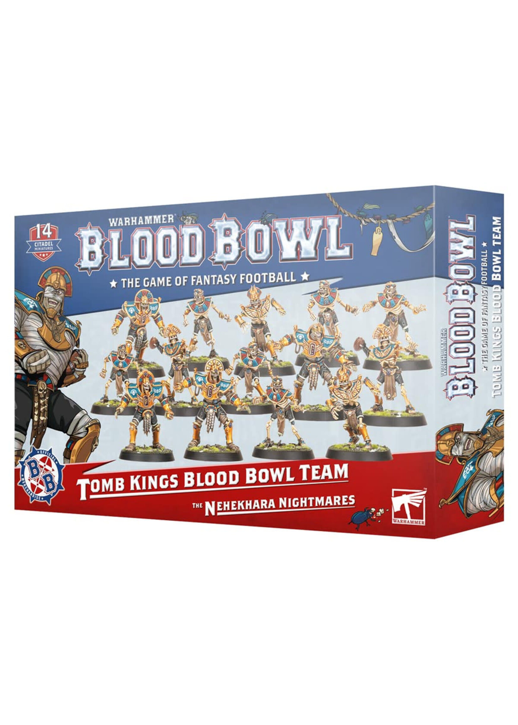 Games Workshop Tomb Kings Blood Bowl Team - The Nehekhara Nightmares