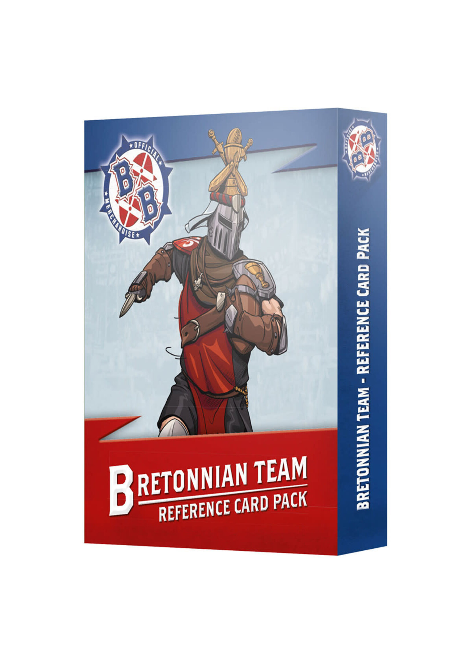 Games Workshop Blood Bowl: Bretonnian Team Reference Card Pack