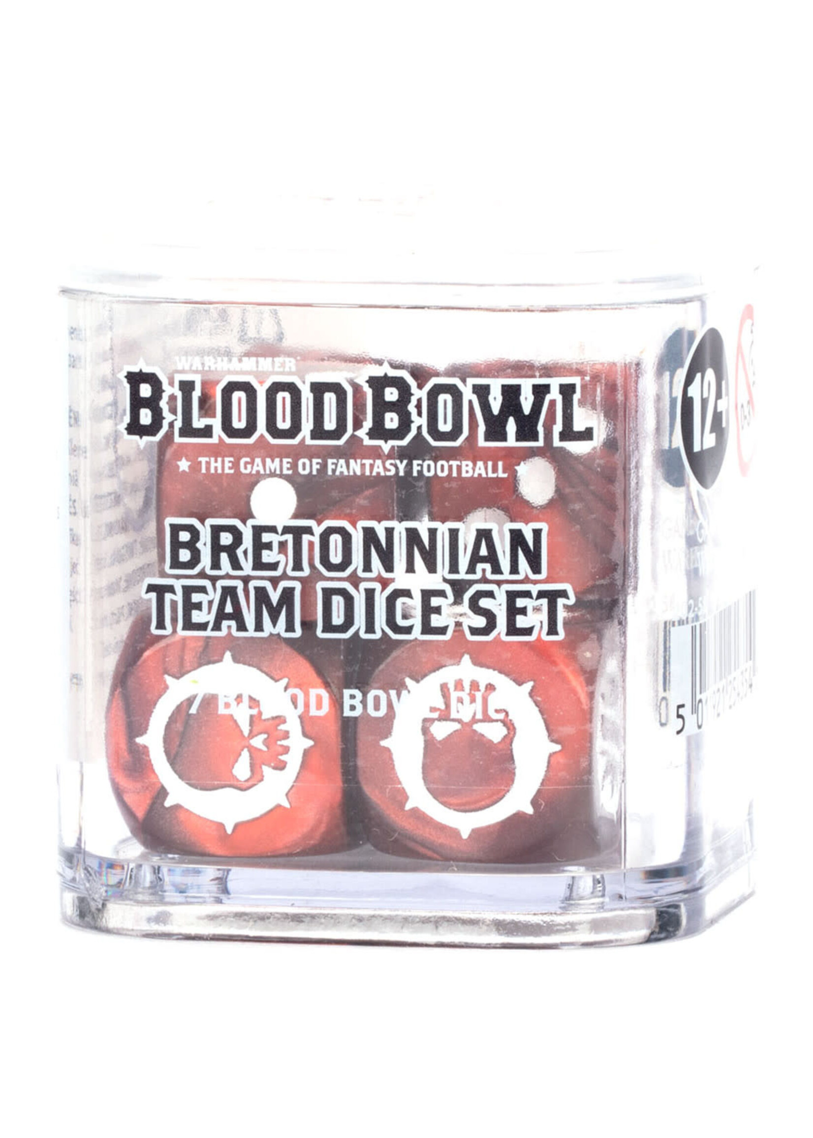 Games Workshop Blood Bowl: Bretonnian Team Dice Set