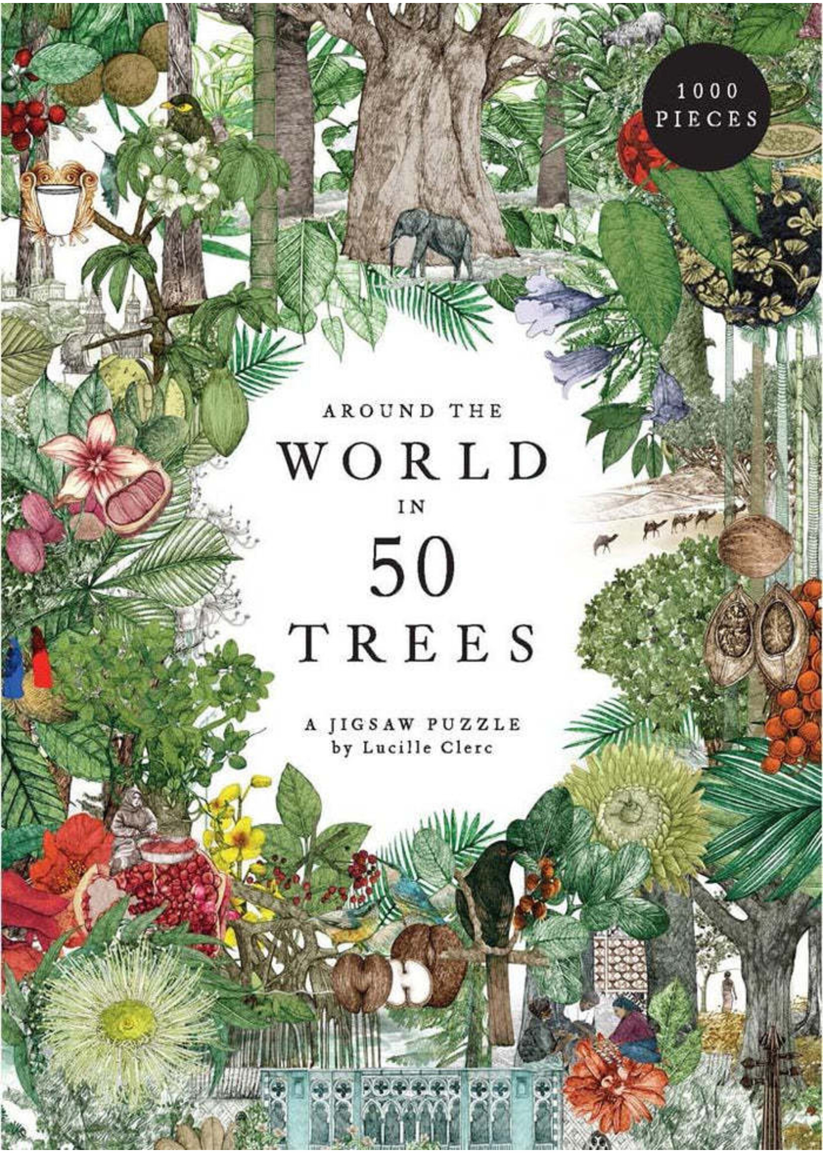 Laurence King Publishing "Around the World in 50 Trees" 1000 Piece Puzzle
