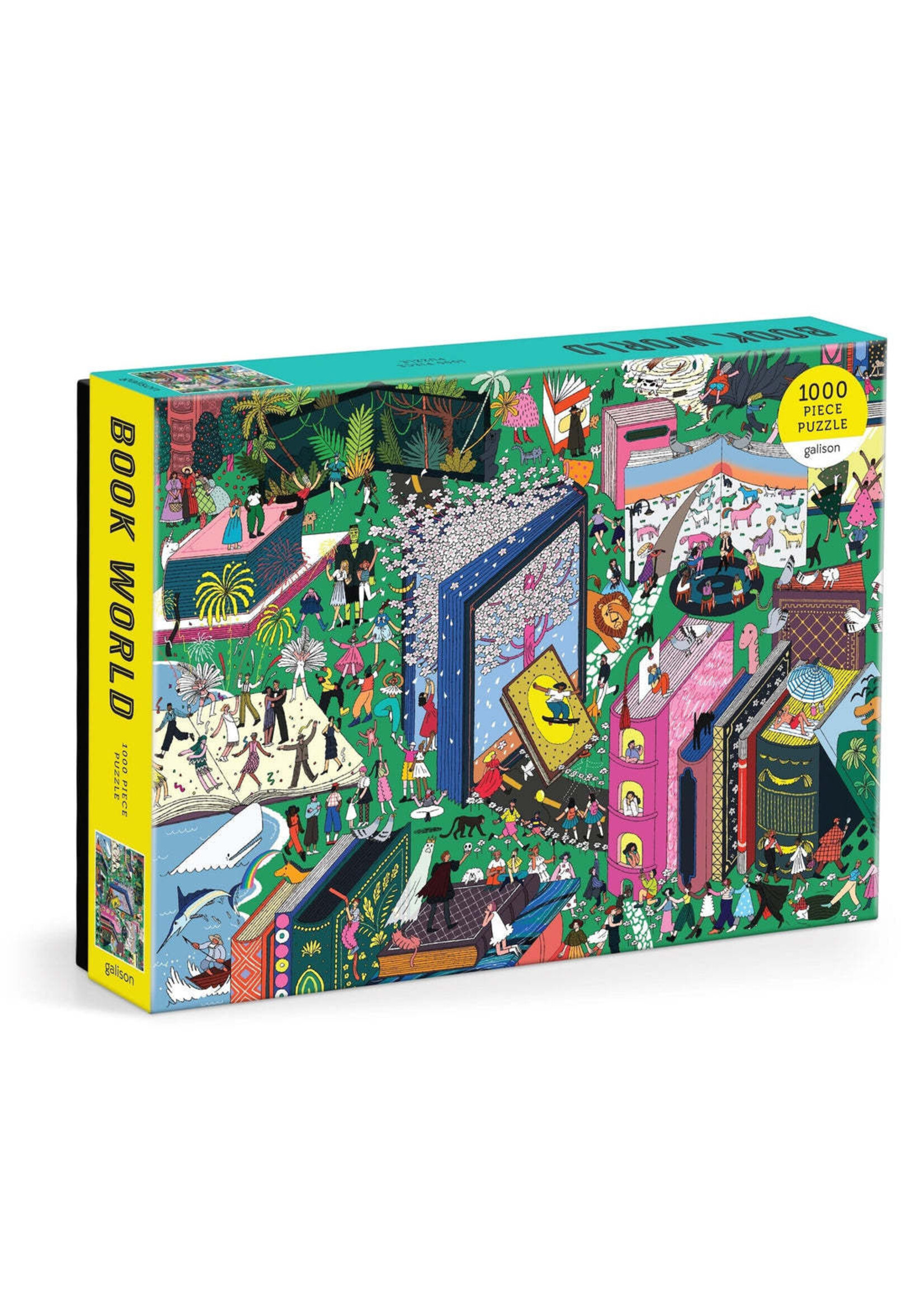 Galison "Book World" 1000 Piece Puzzle
