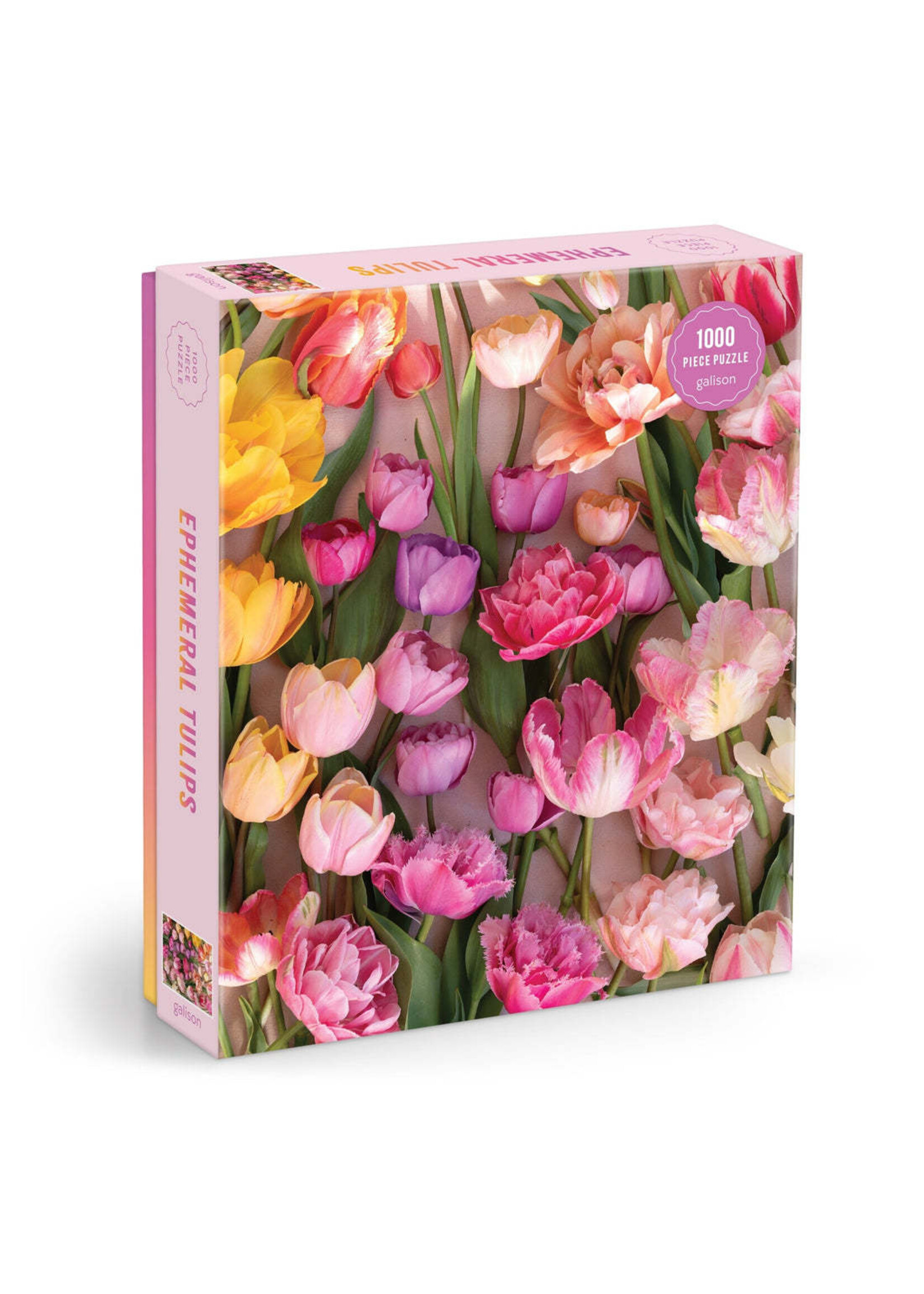Galison "Ephemeral Tulips" 1000 Piece Puzzle