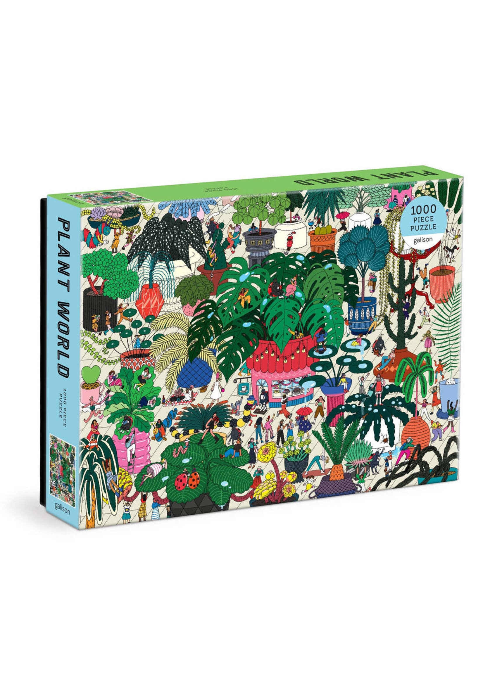 Galison "Plant World" 1000 Piece Puzzle