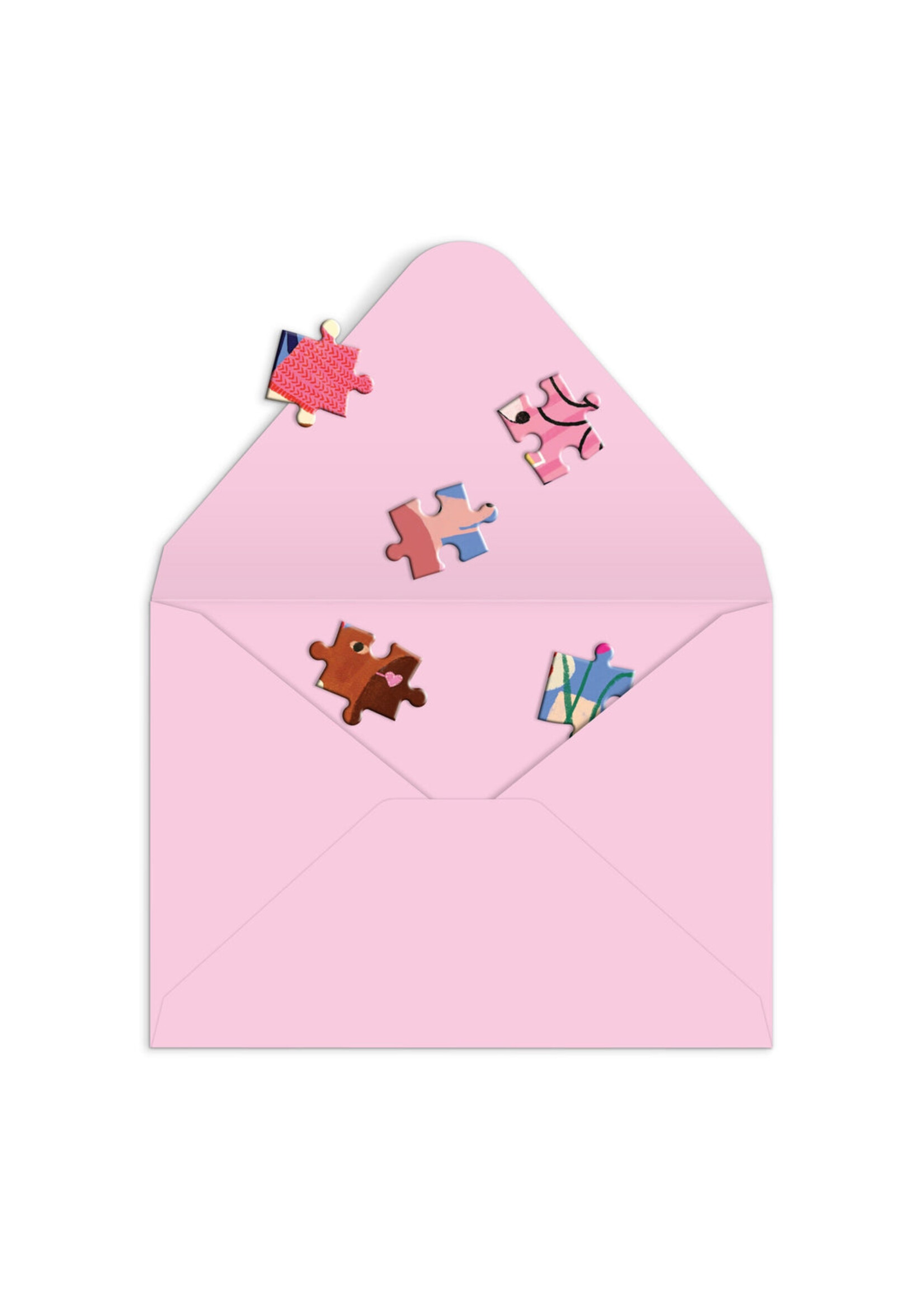 Galison "Paws for Love" Greeting Card Puzzle