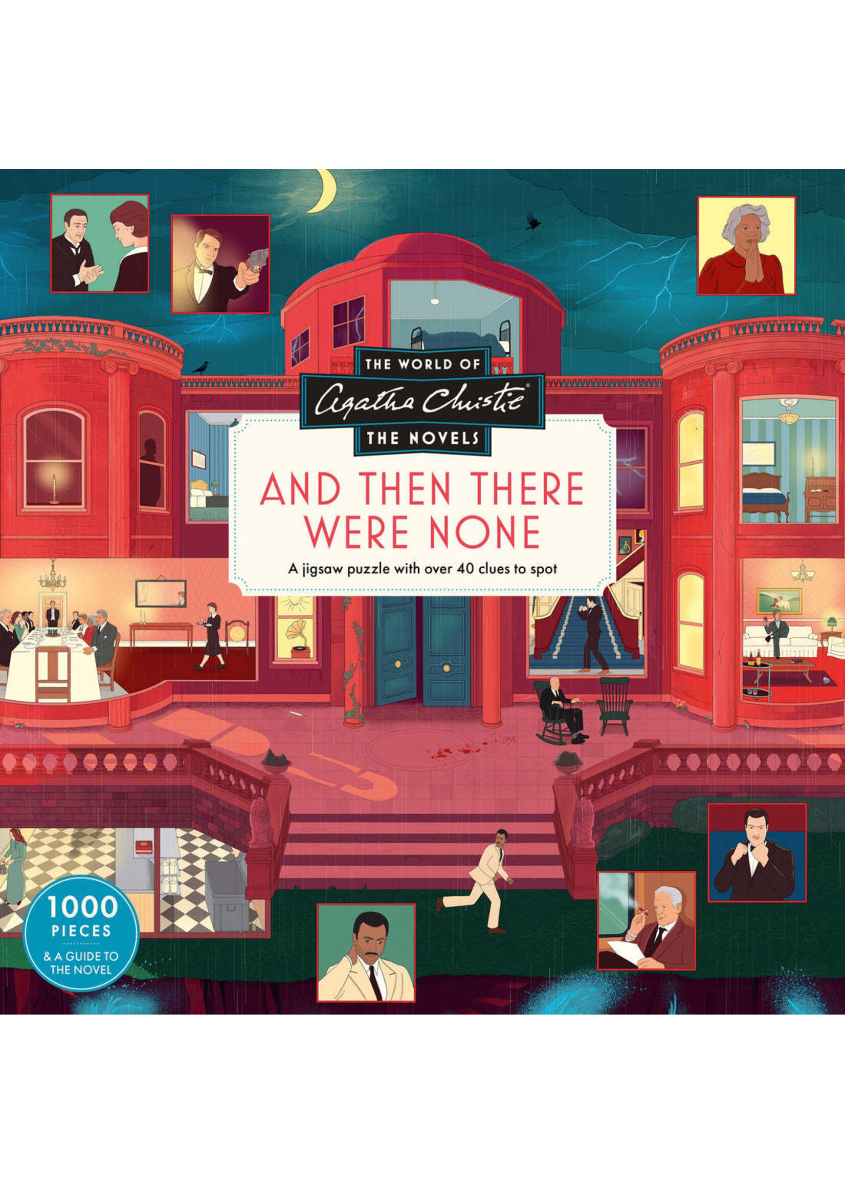 Laurence King Publishing "The World of Agatha Christie: And Then There Were None" 1000 Piece Puzzle
