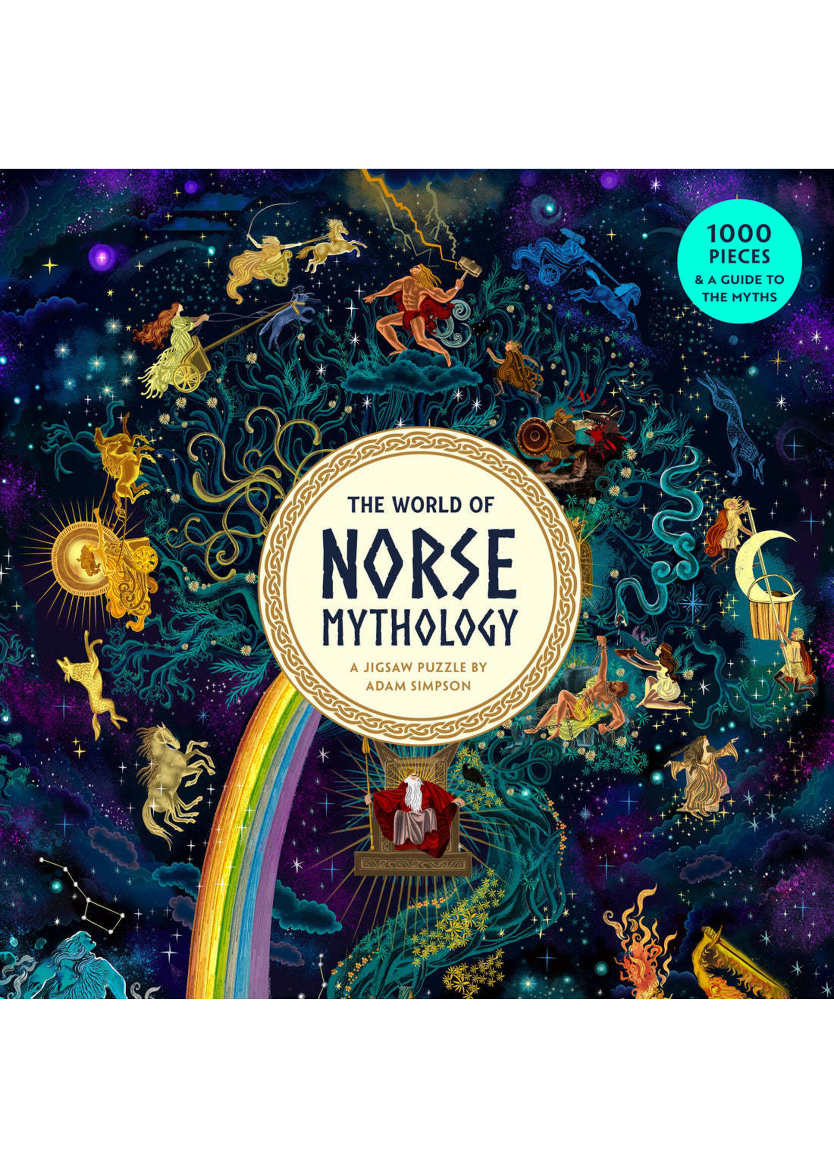 Laurence King Publishing "The World of Norse Mythology" 1000 Piece Puzzle