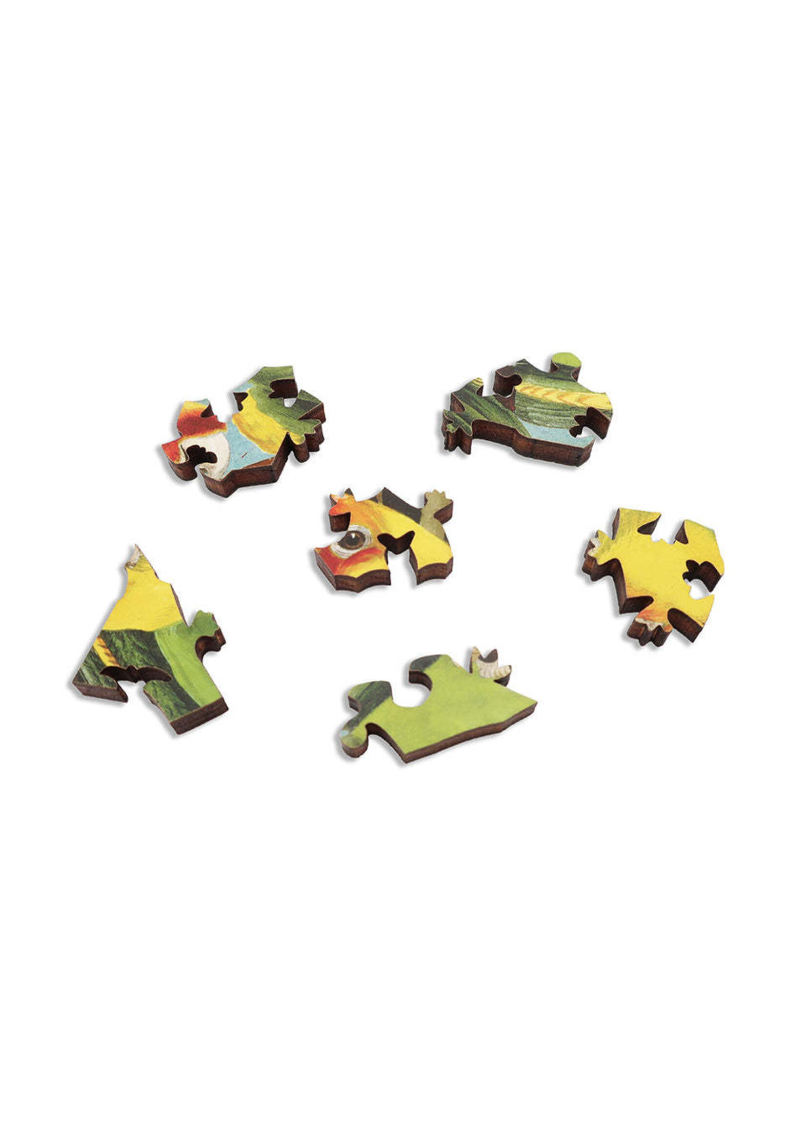 Artifact Puzzles "Audubon Carolina Parakeets" - Artifact Wooden Jigsaw Puzzle