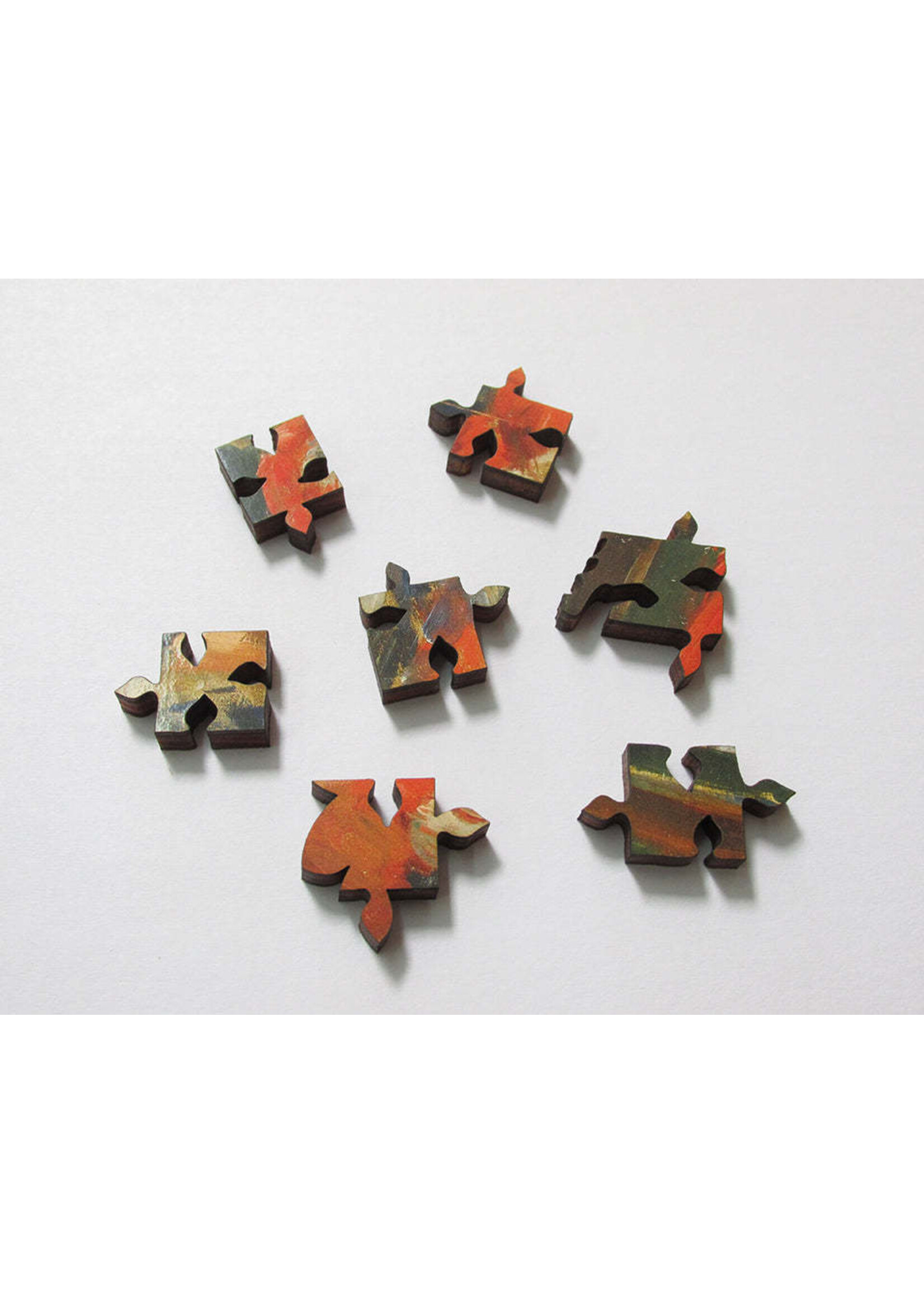 Artifact Puzzles Alceste Campriani "Pappagalli" Artifact Wooden Jigsaw Puzzle