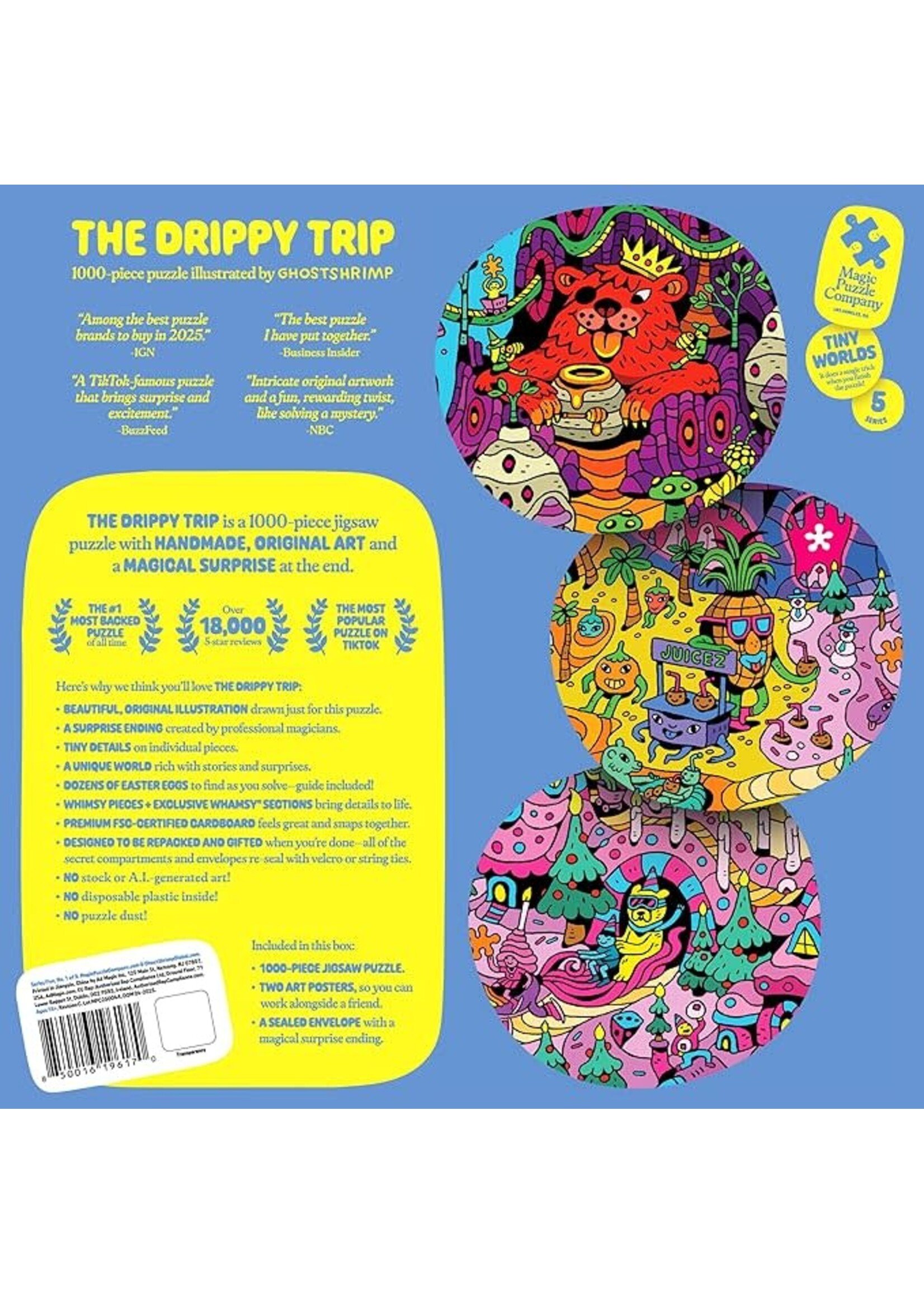 Magic Puzzle Company Magic Puzzle: The Drippy Trip - 1000 Piece Puzzle
