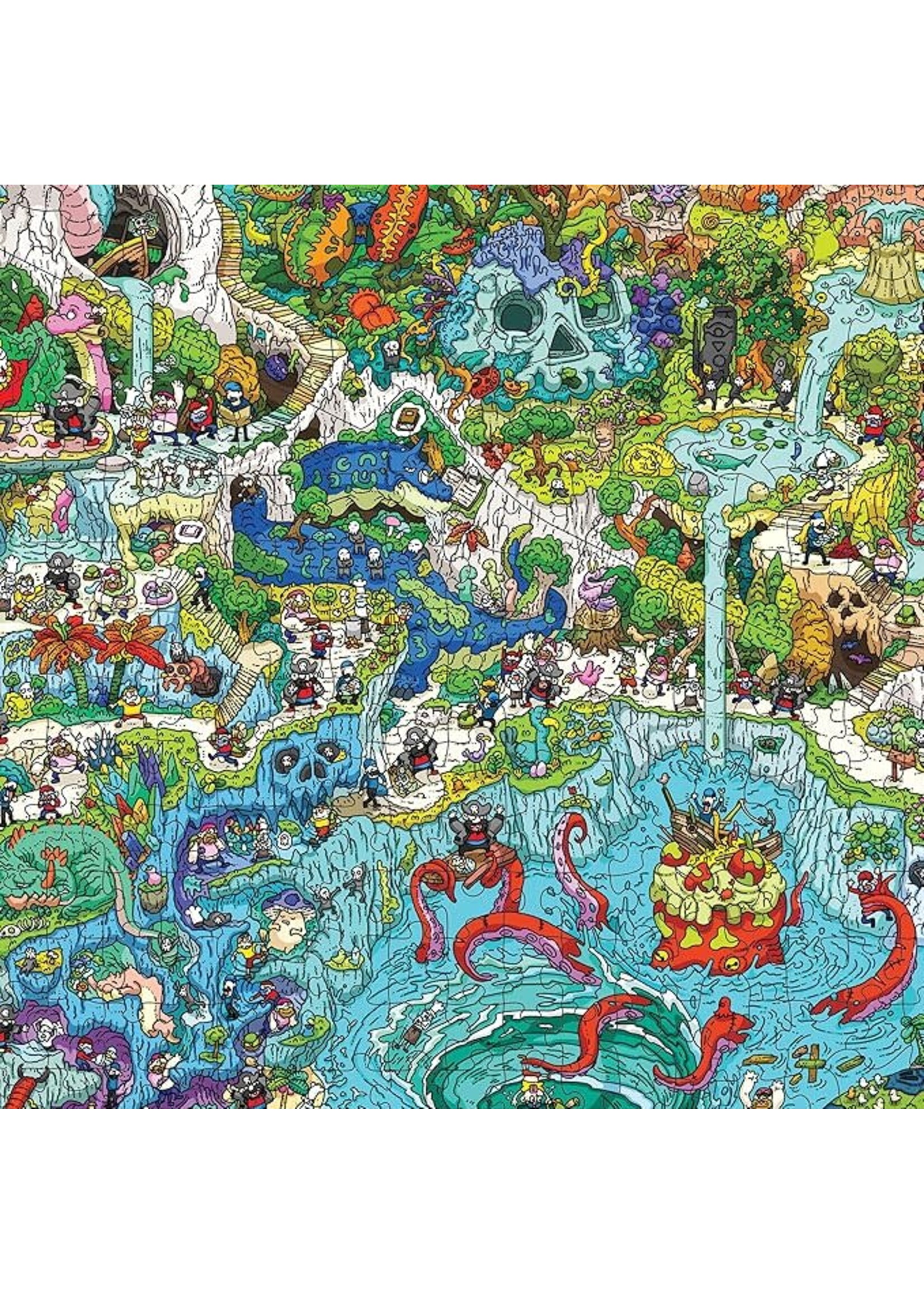 Magic Puzzle Company Magic Puzzle: The Peckish Pirates - 1000 Piece Puzzle