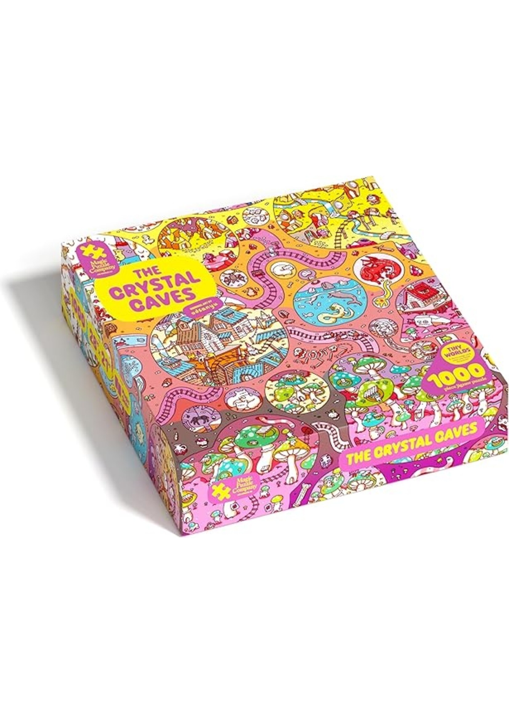 Magic Puzzle Company Magic Puzzle: The Crystal Caves - 1000 Piece Puzzle