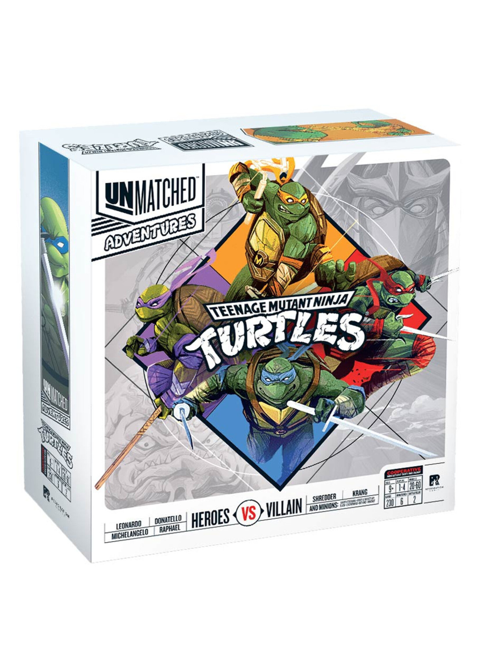 Restoration Games Unmatched Adventures: Teenage Mutant Ninja Turtles