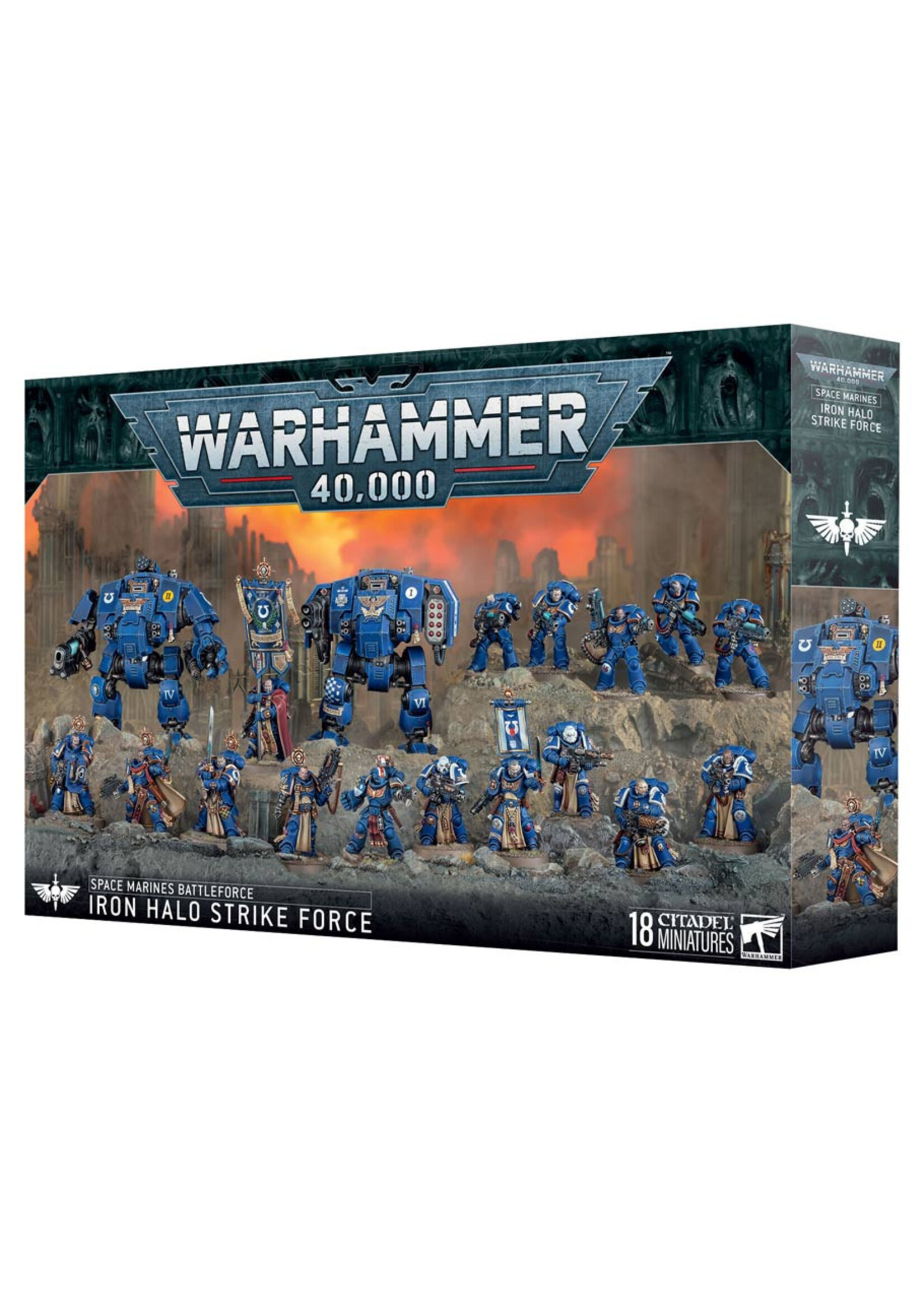 Games Workshop Space Marines Battleforce: Iron Halo Strike Force