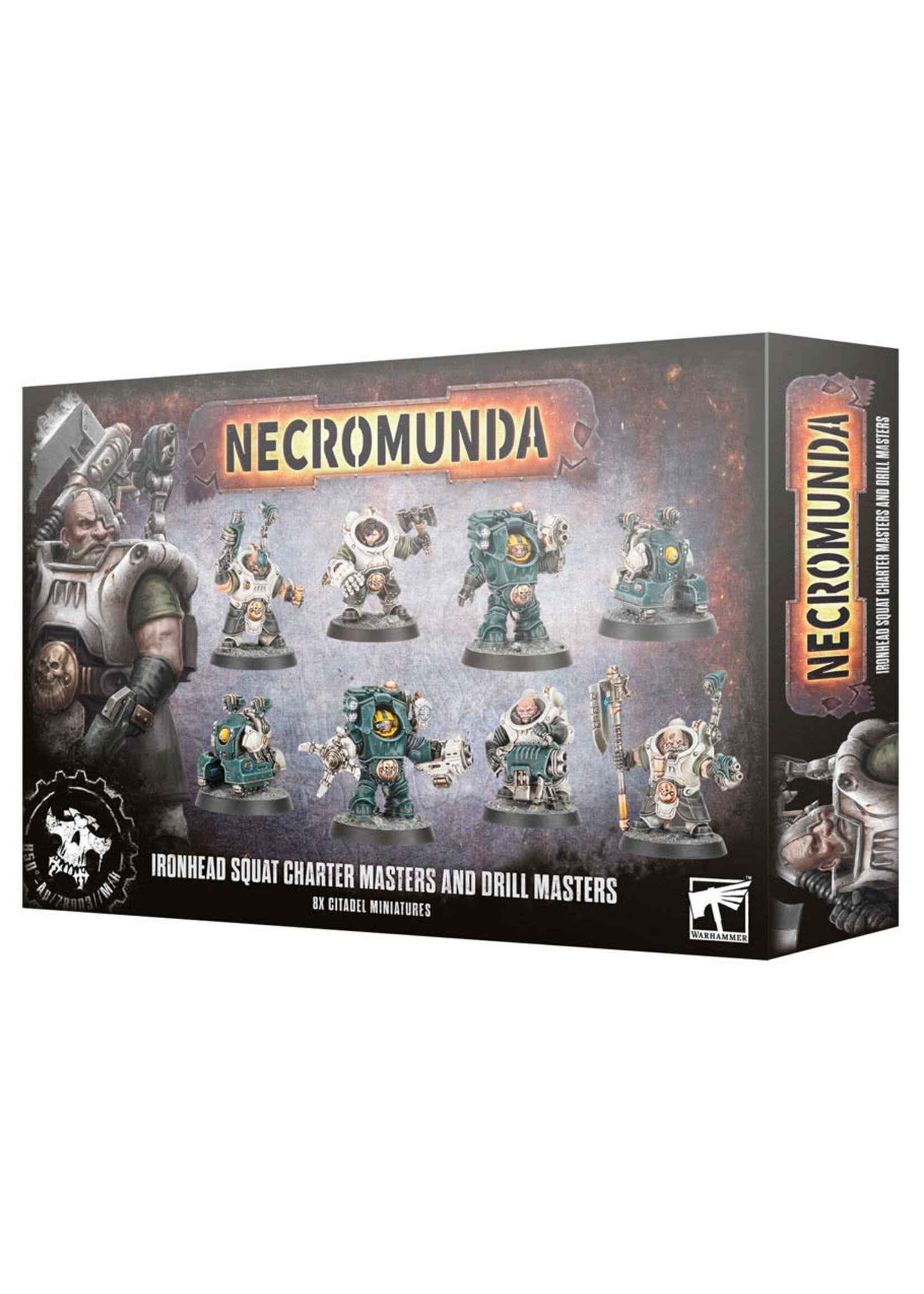 Games Workshop Necromunda: Ironhead Squat Charter & Drill Masters