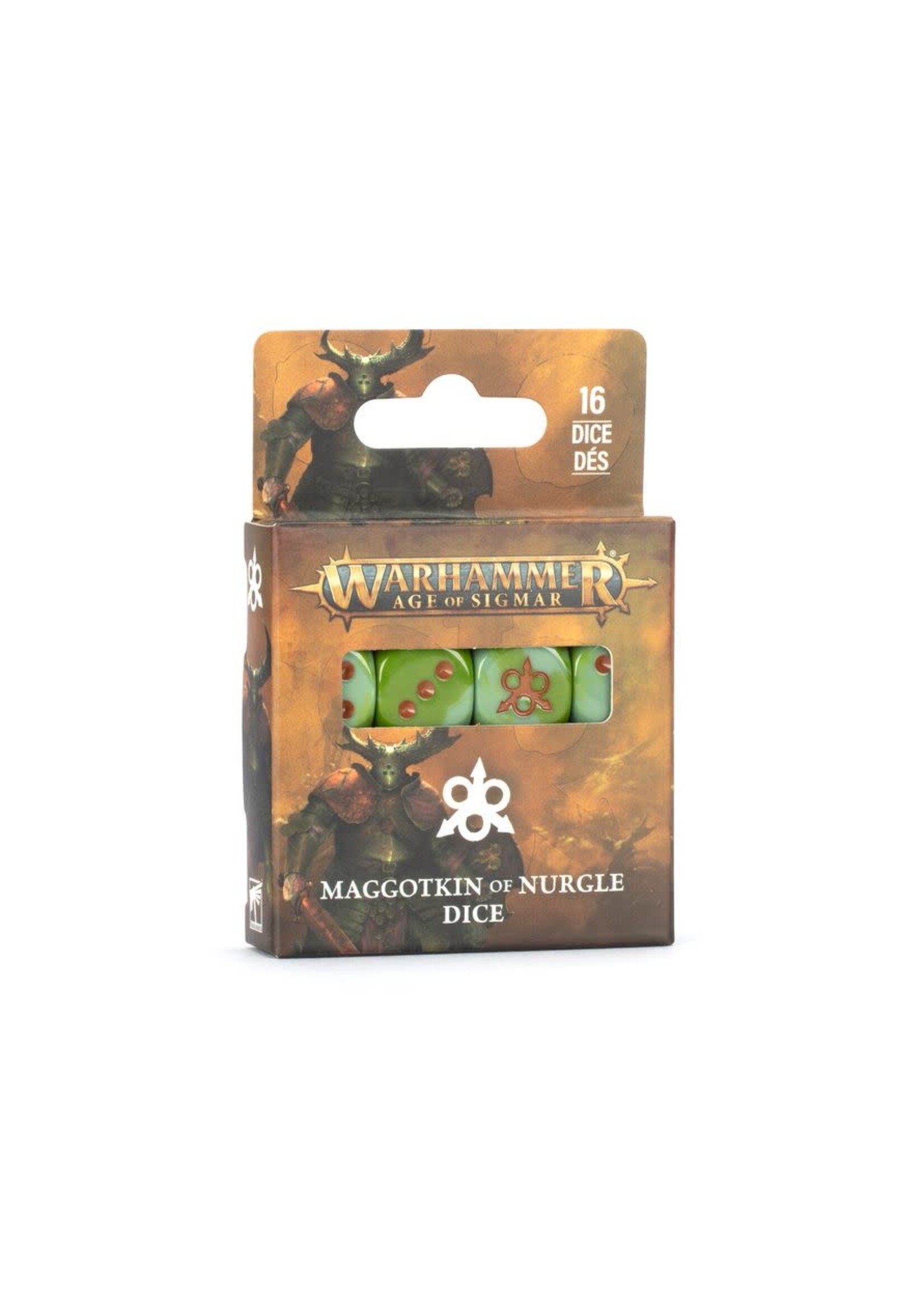 Games Workshop Maggotkin of Nurgle Dice