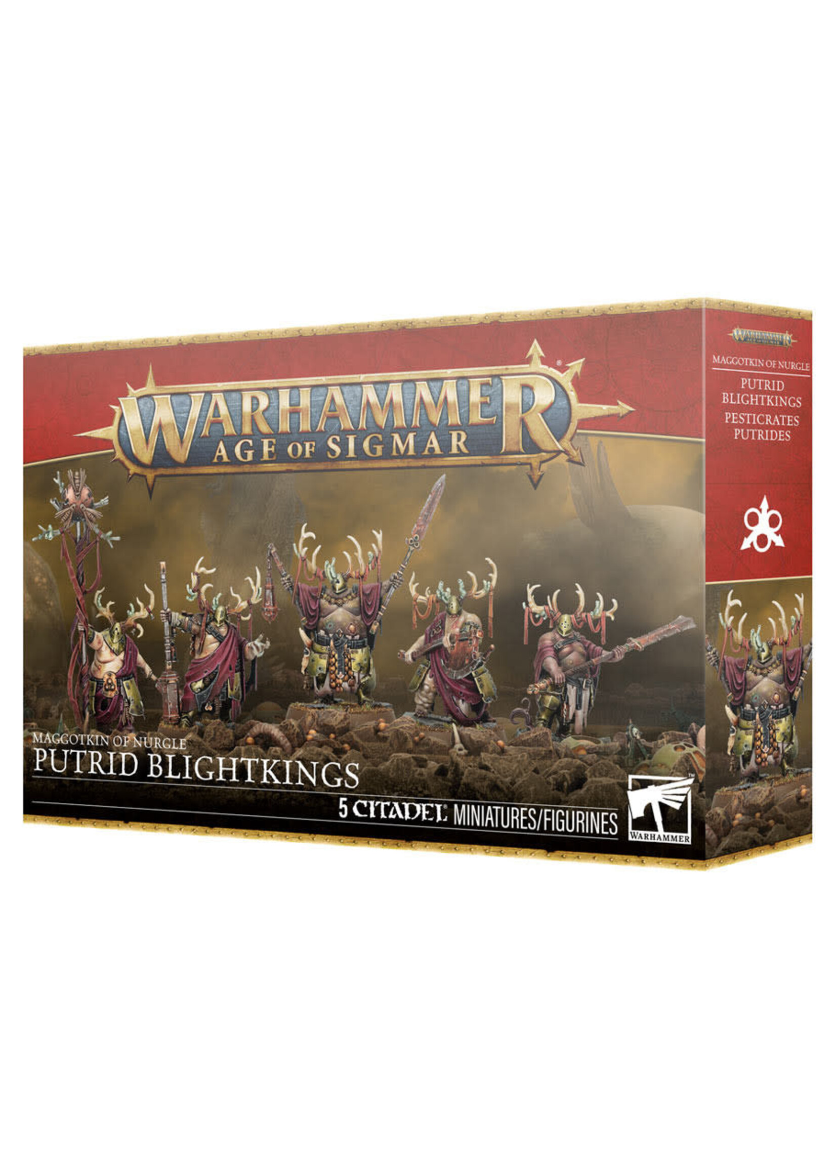 Games Workshop Maggotkin of Nurgle: Putrid Blightkings