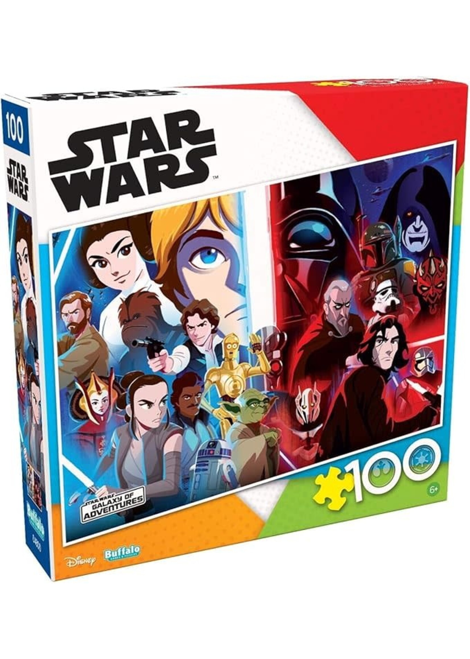 Buffalo Games Star Wars Galaxy of Adventures - 100 Piece Puzzle